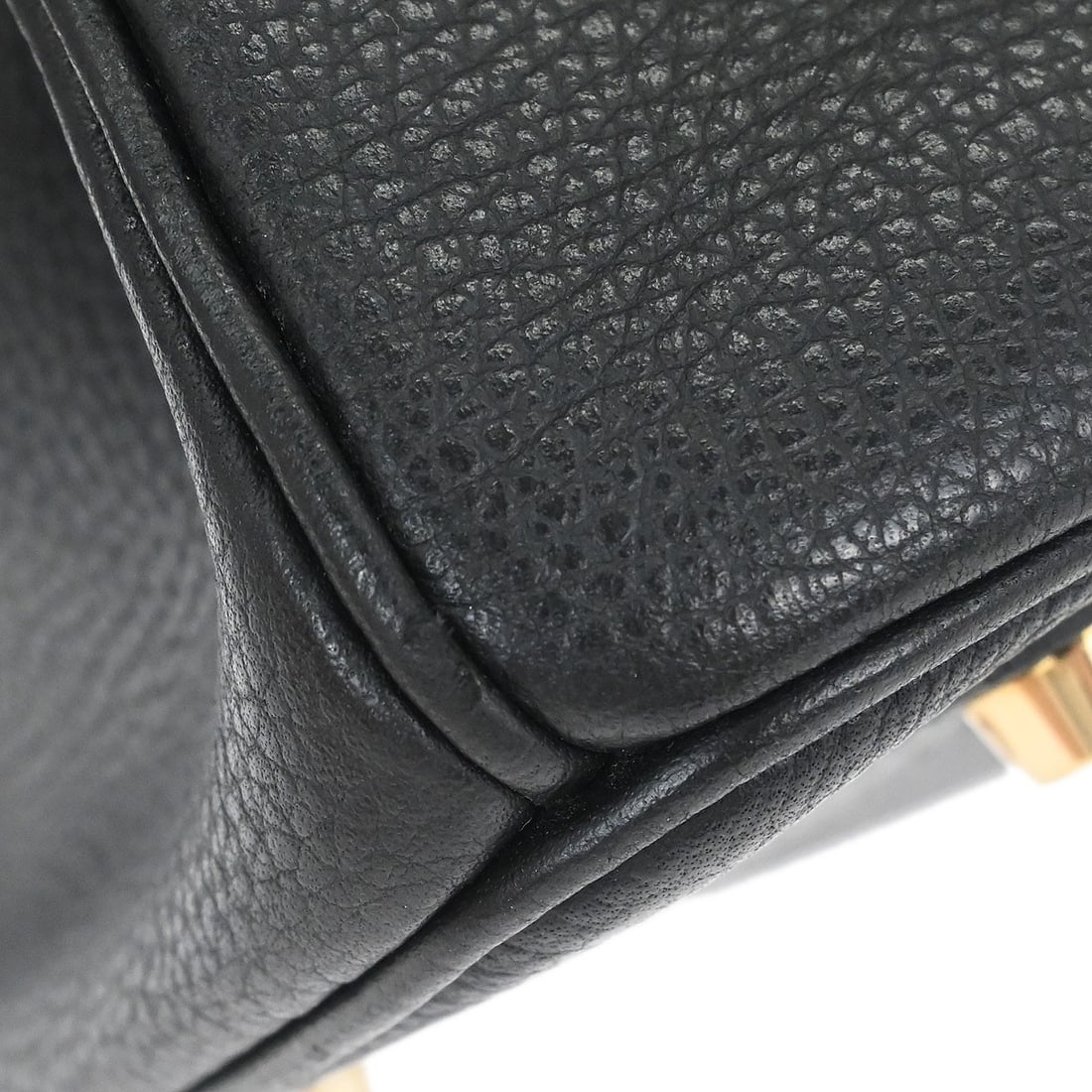 Hermes Birkin 35 Black Leather Top Handle Satchel - 5