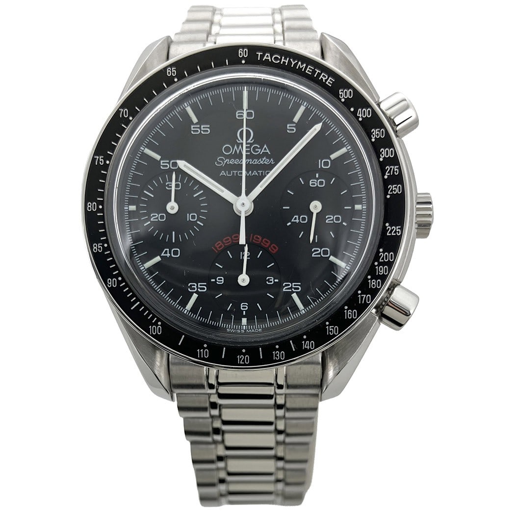 Omega Speedmaster AC Milan Anniversary Automatic Steel Watch 3510.51: Omega Speedmaster AC Milan Anniversary Automatic Steel Watch 3510.51 This OMEGA Speedmaster AC Milan 100th Anniversary Edition is a limited edition men's wristwatch produced to commemorate the centena