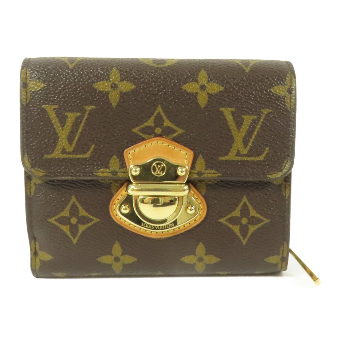 LOUIS VUITTON Portefeuille Joy Wallet M60211 Monogram Brown GHW (1 of 14)