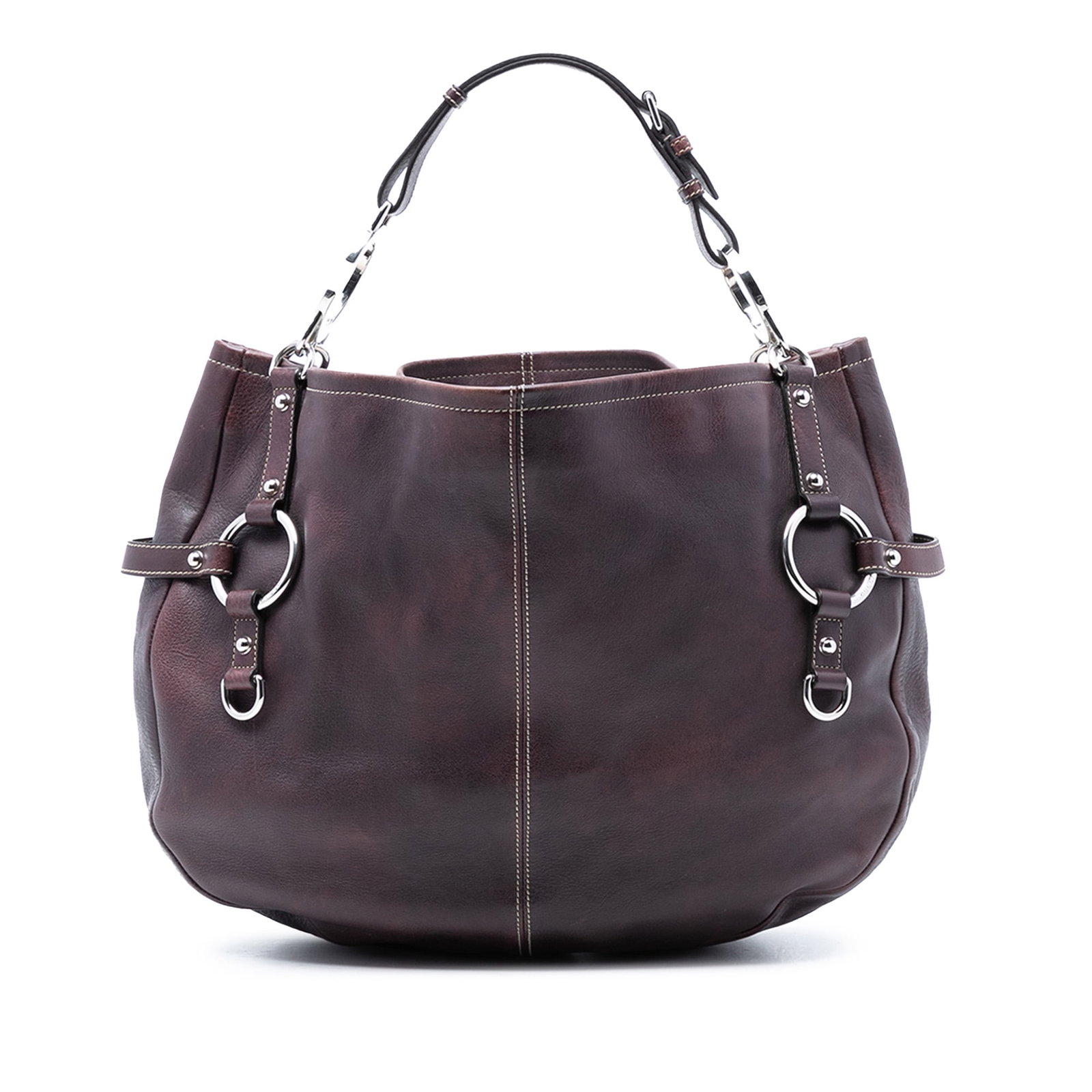Red Leather Charlotte Tote Bag by Gucci (1 of 7)