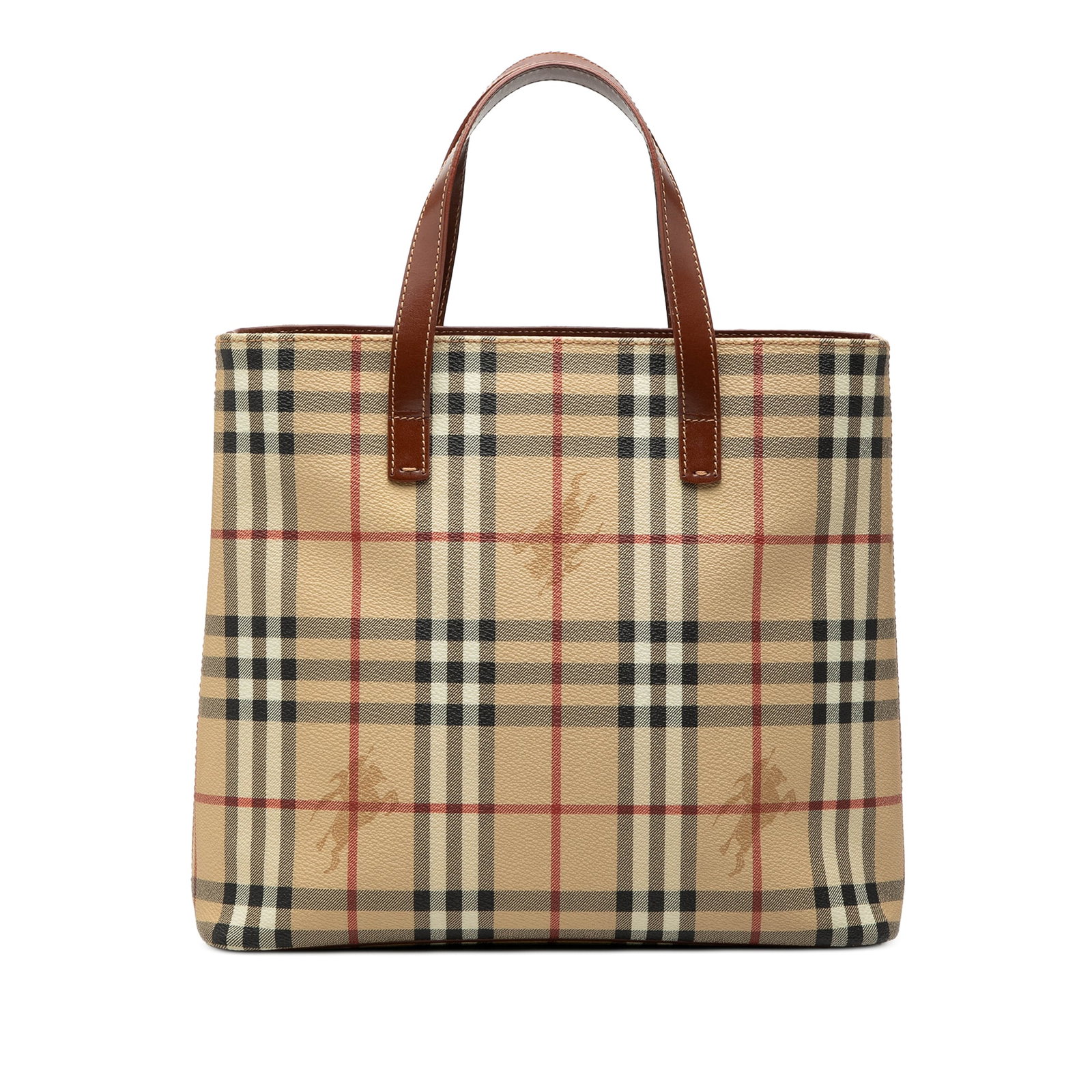Burberry Haymarket coated canvas tote bag (1 of 7)
