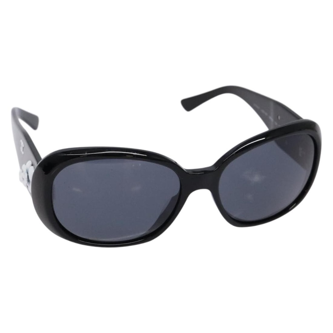 Authentic CHANEL Black Plastic Sunglasses Made in Italy (1 of 11)