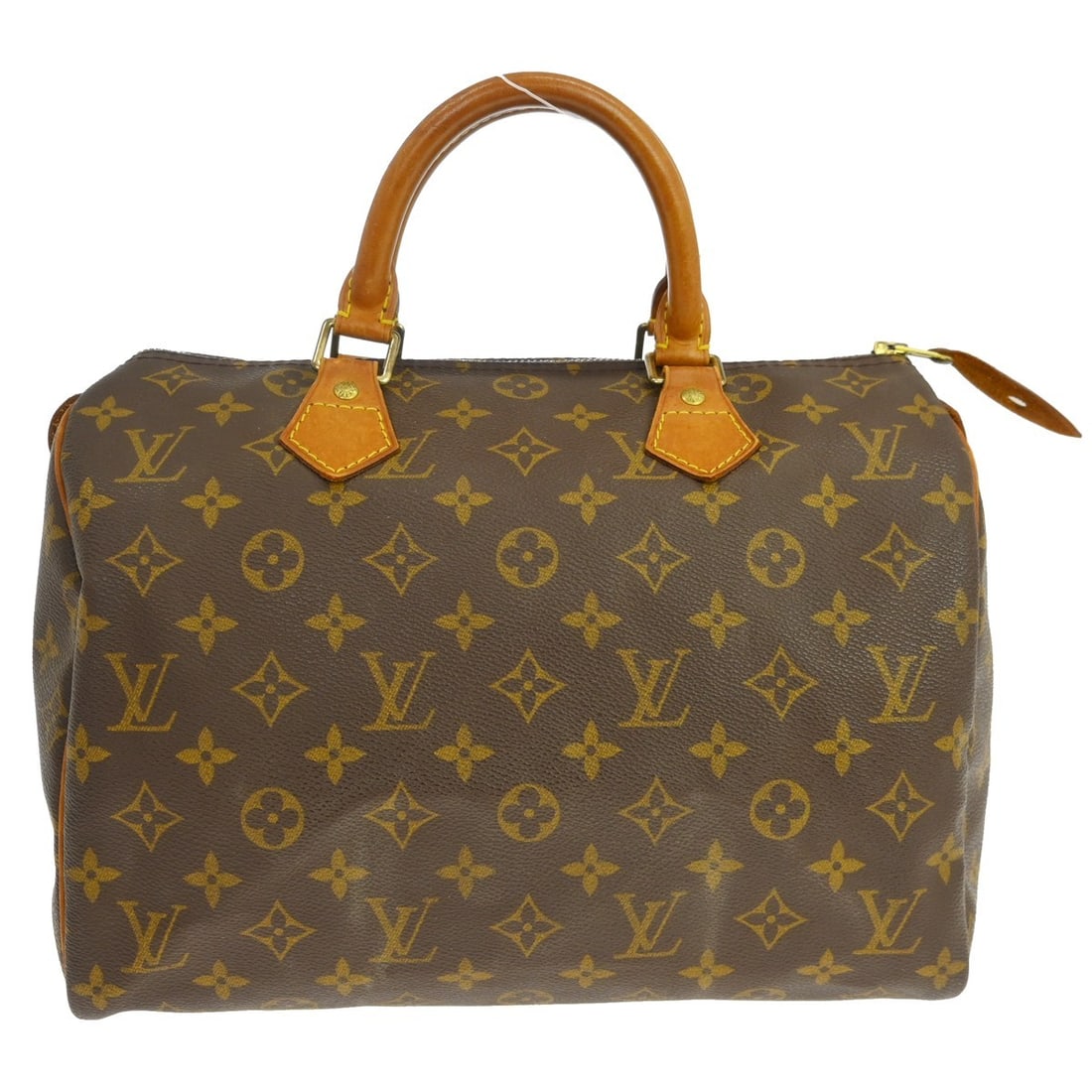Louis Vuitton Speedy Monogram Canvas Handbag 30cm x 21cm x 17cm: Louis Vuitton Speedy Monogram Canvas Handbag 30cm x 21cm x 17cm This Louis Vuitton Speedy Handbag features the signature monogram canvas in brown. Designed for women, it offers a spacious interior and