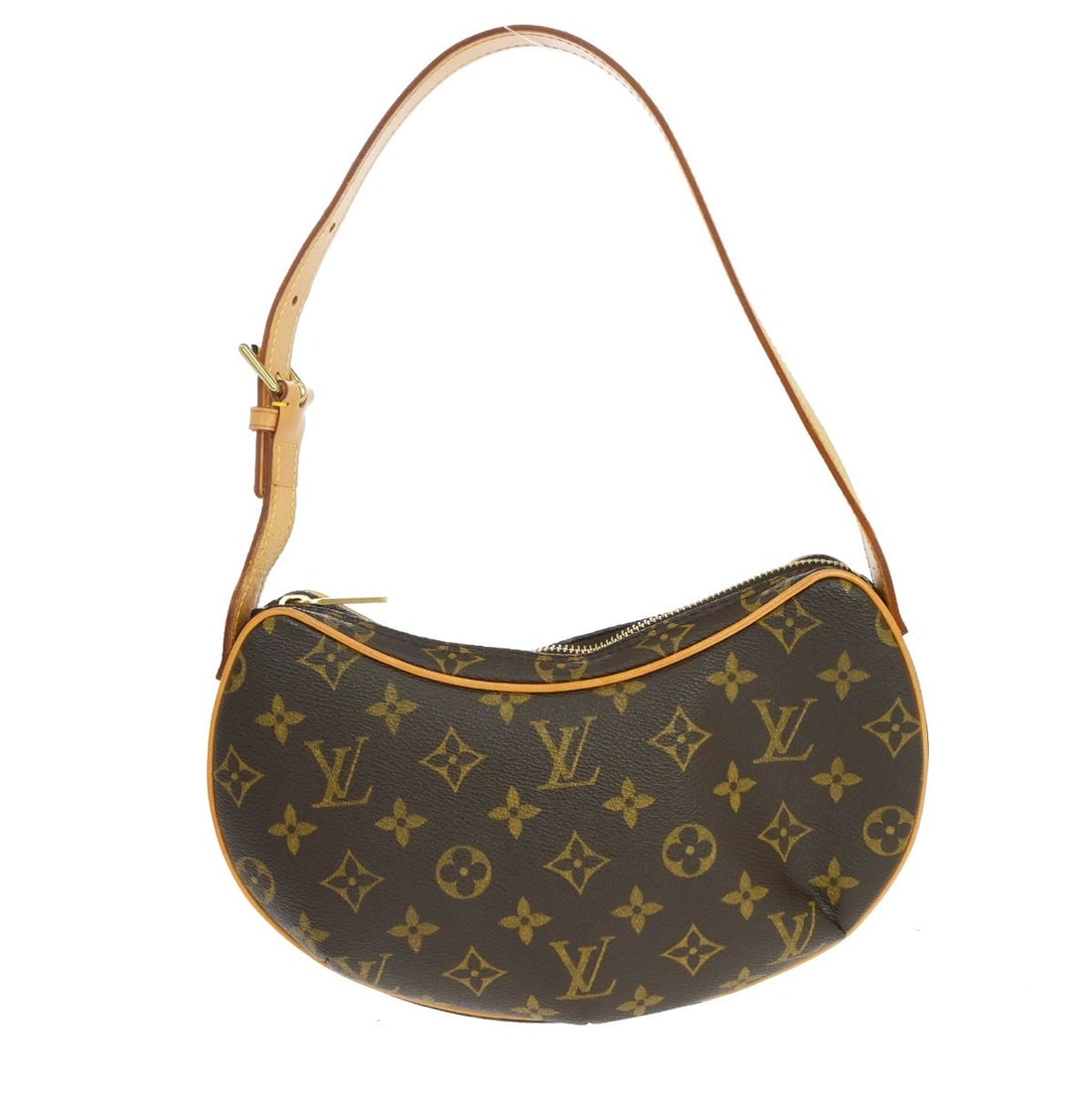 Louis Vuitton Croissant PM Monogram Canvas Hobo Bag M51510: Louis Vuitton Croissant PM Monogram Canvas Hobo Bag M51510 This Louis Vuitton Monogram Croissant PM handbag features the iconic monogram canvas leather exterior in brown, complemented by a top handle 