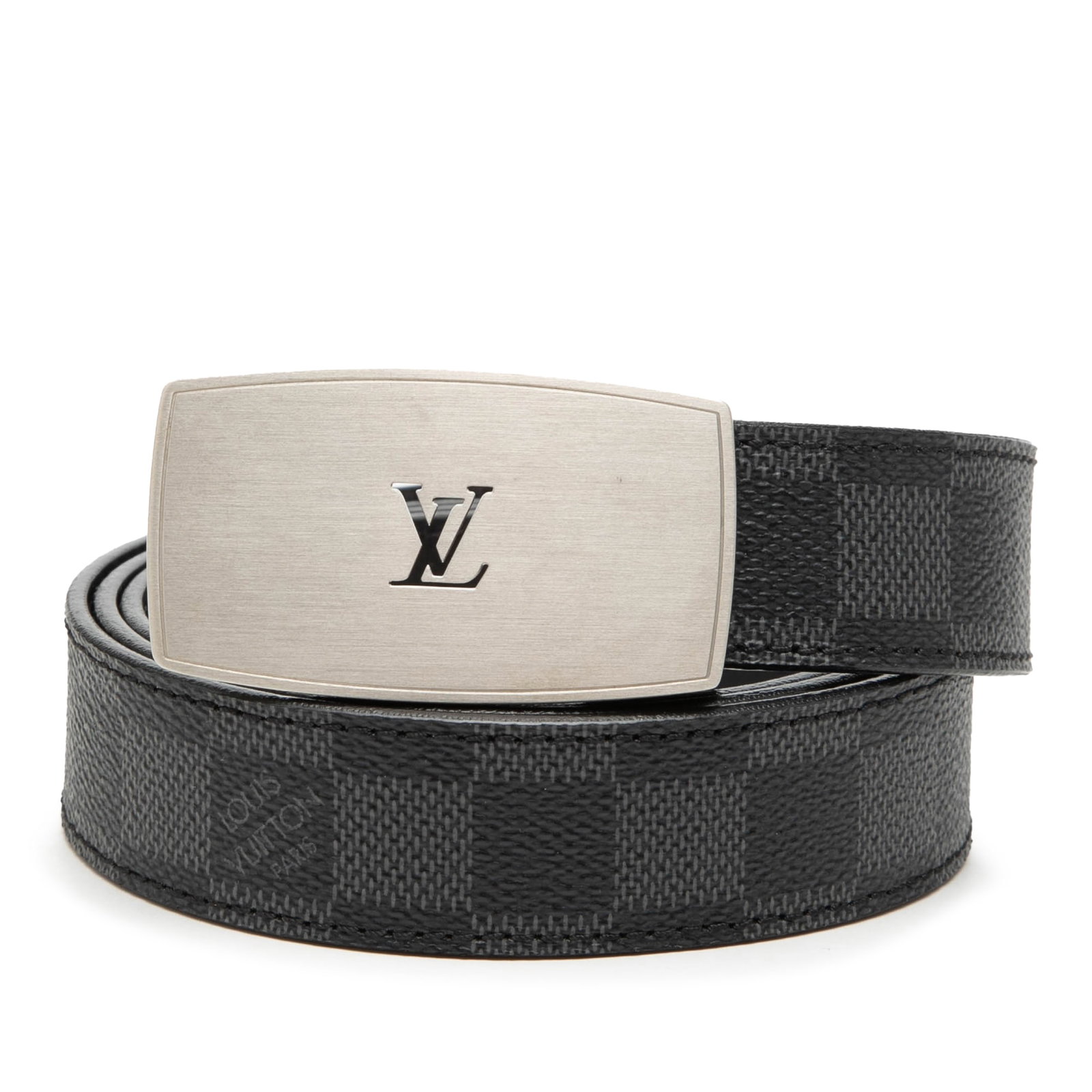 Louis Vuitton Damier Graphite fabric belt 130 cm (1 of 7)