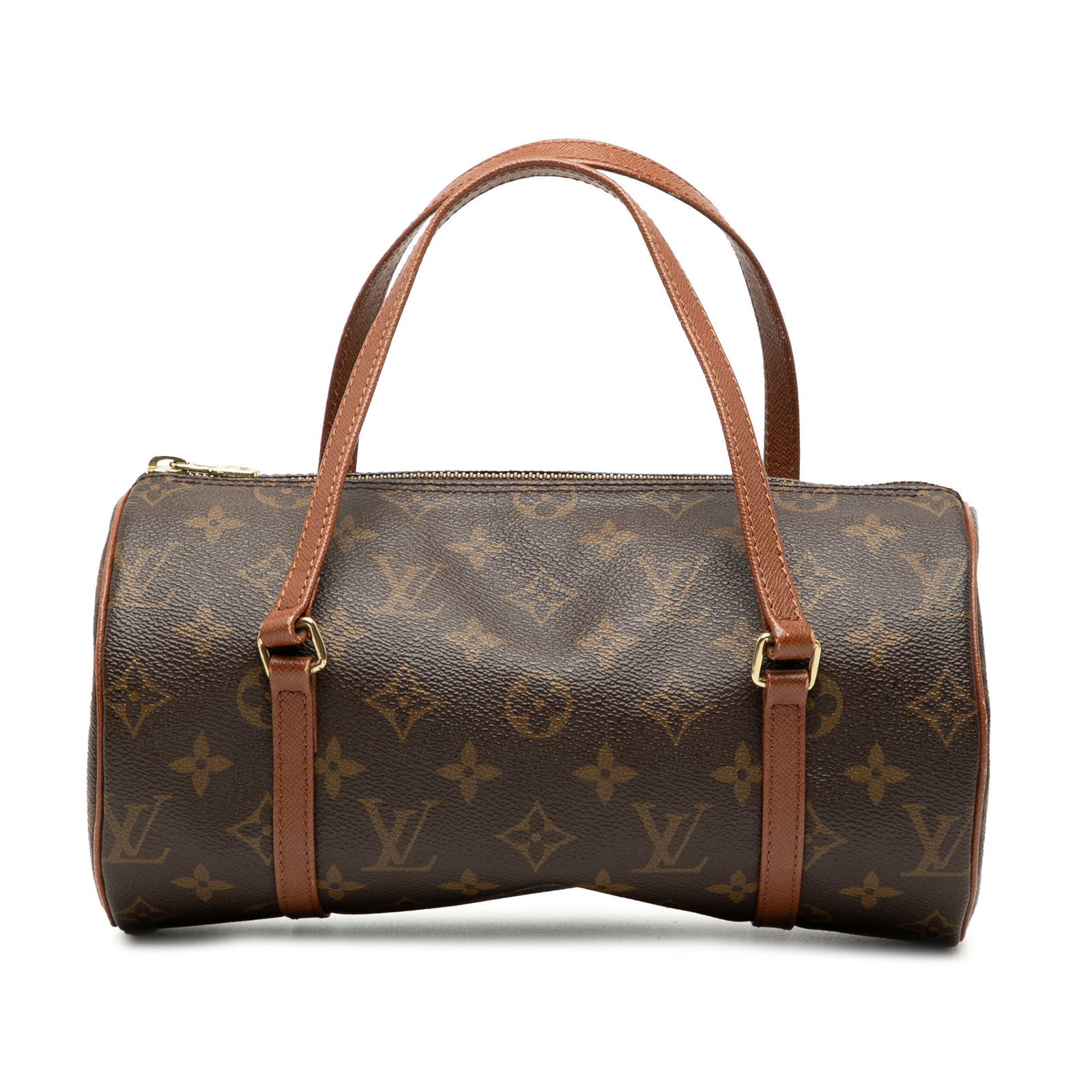 Louis Vuitton Papillon 26 Monogram Canvas Bag: Louis Vuitton Papillon 26 Monogram Canvas Bag The Louis Vuitton Monogram Papillon 26 is crafted with the brand's iconic monogram canvas and features leather handles and a secure top zip closure. This 
