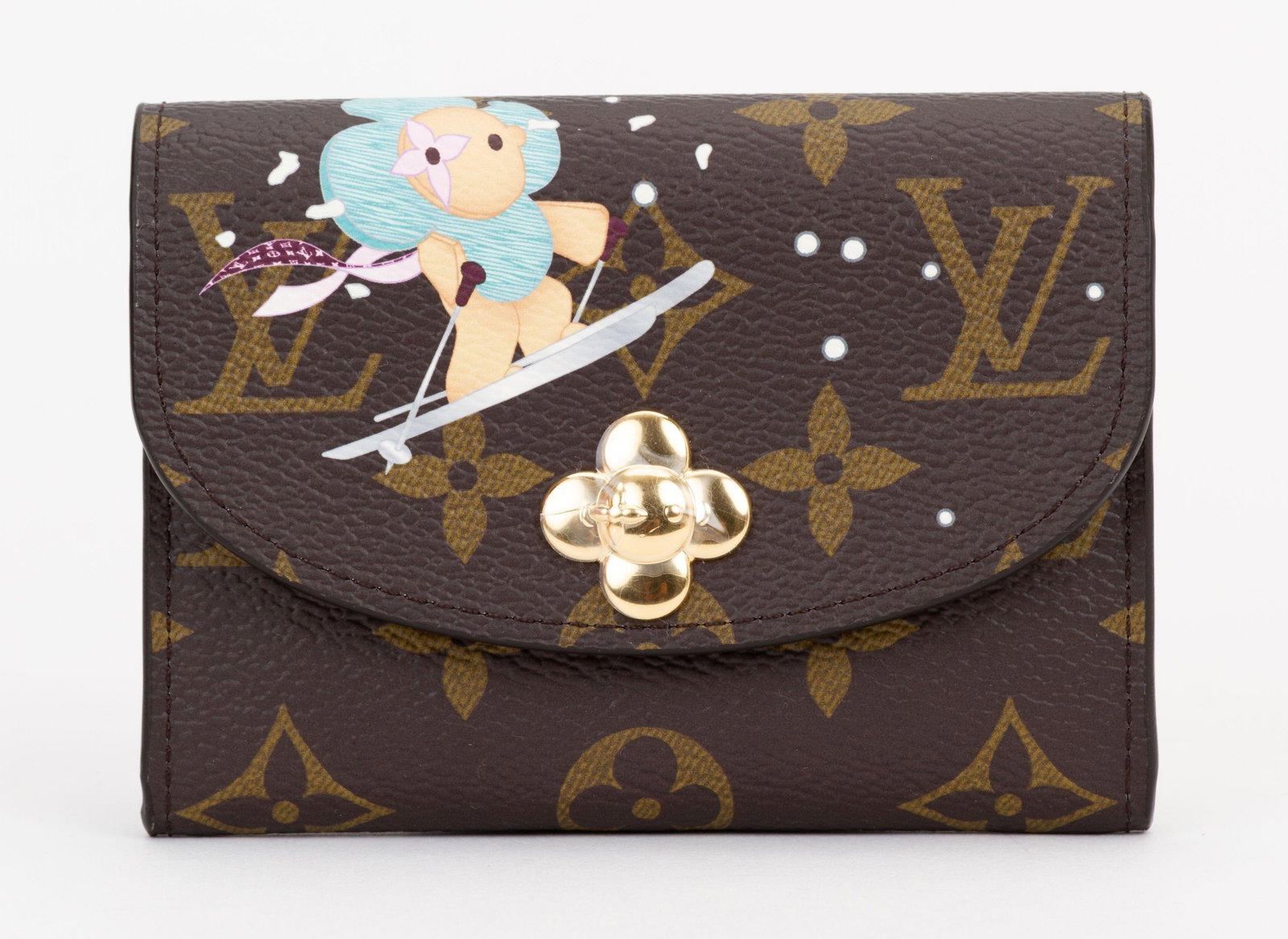 Louis Vuitton Rosalie Coin Purse Monogram Coated Canvas New (1 of 7)