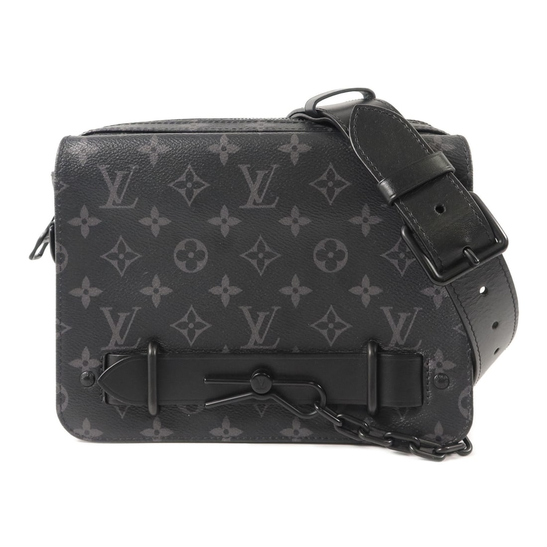 Louis Vuitton Monogram Eclipse Steamer black shoulder bag M45585 (1 of 17)