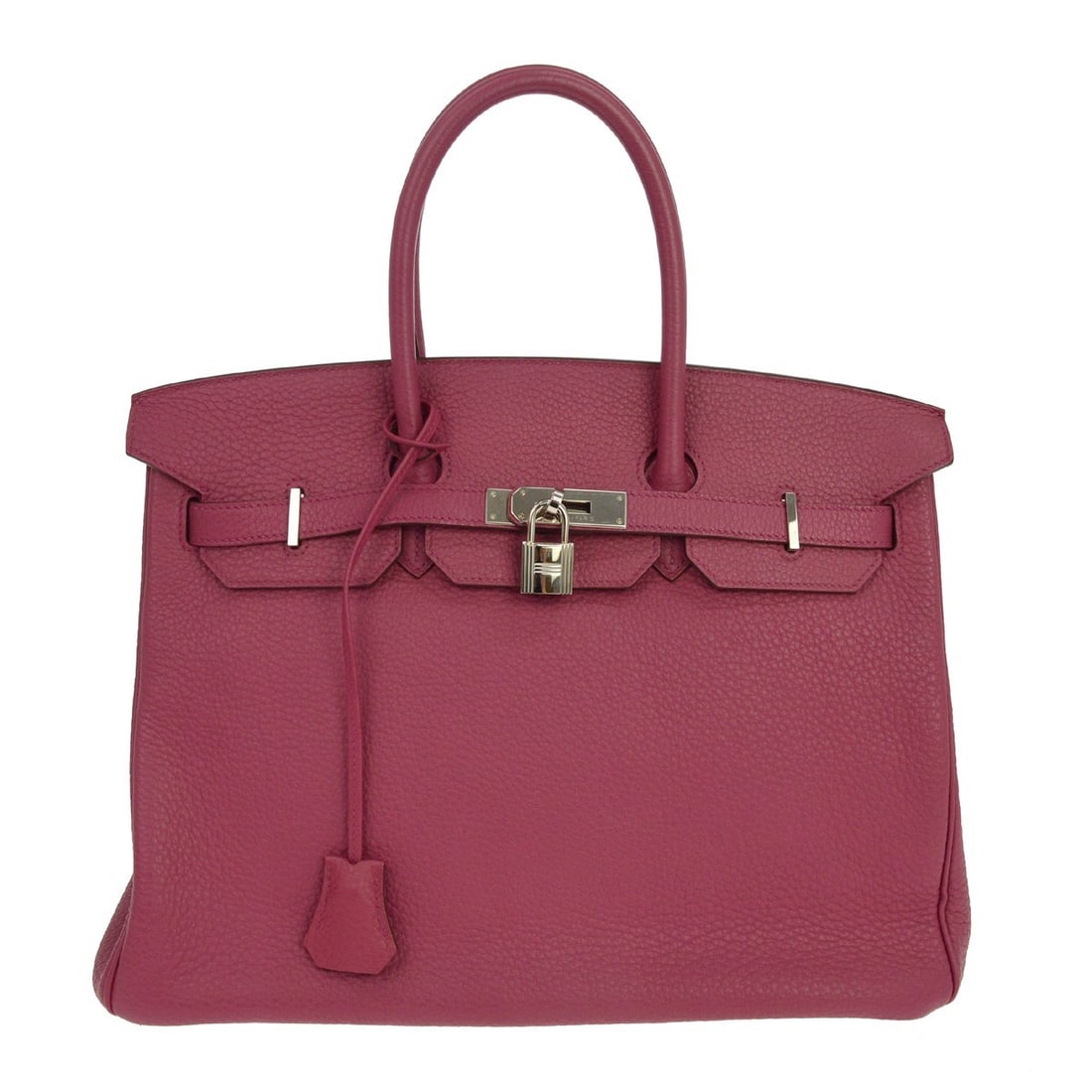 Hermes Birkin 35 Purple Leather Top Handle Bag (1 of 7)