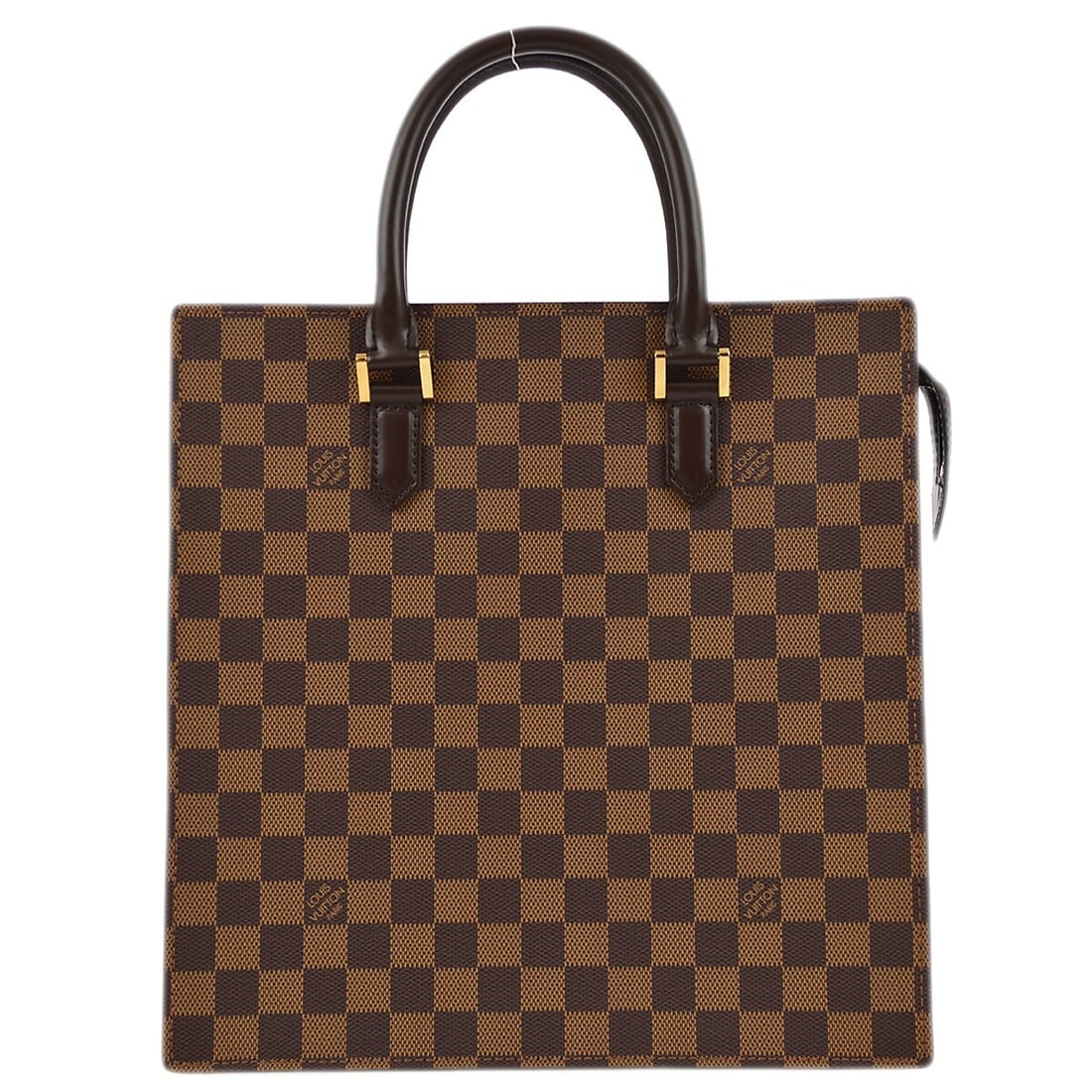 Louis Vuitton Damier Venice PM Tote Handbag N51145 Brown Canvas (1 of 10)