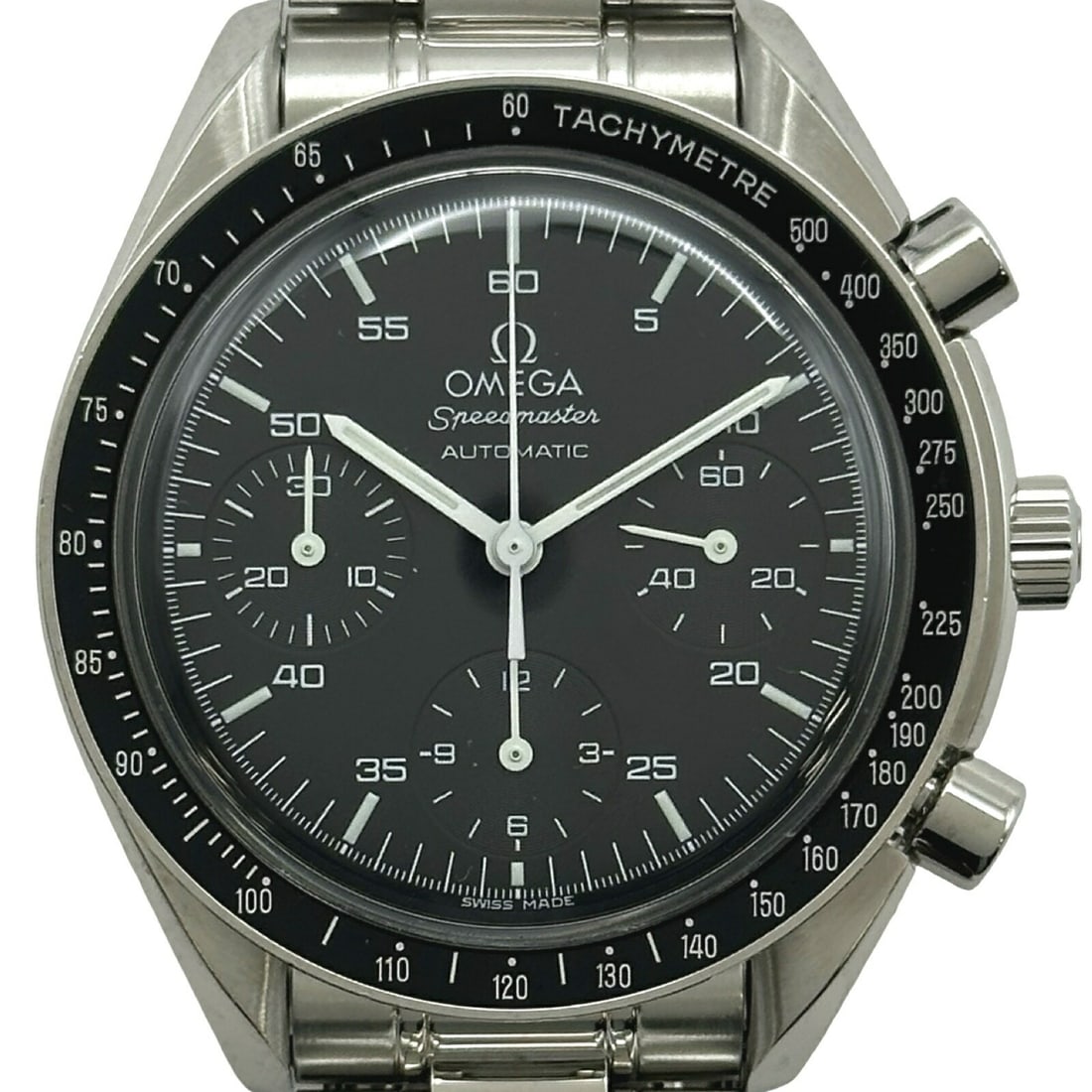 Omega Speedmaster Automatic 3510.50 Black Stainless Steel Chronograph (1 of 12)