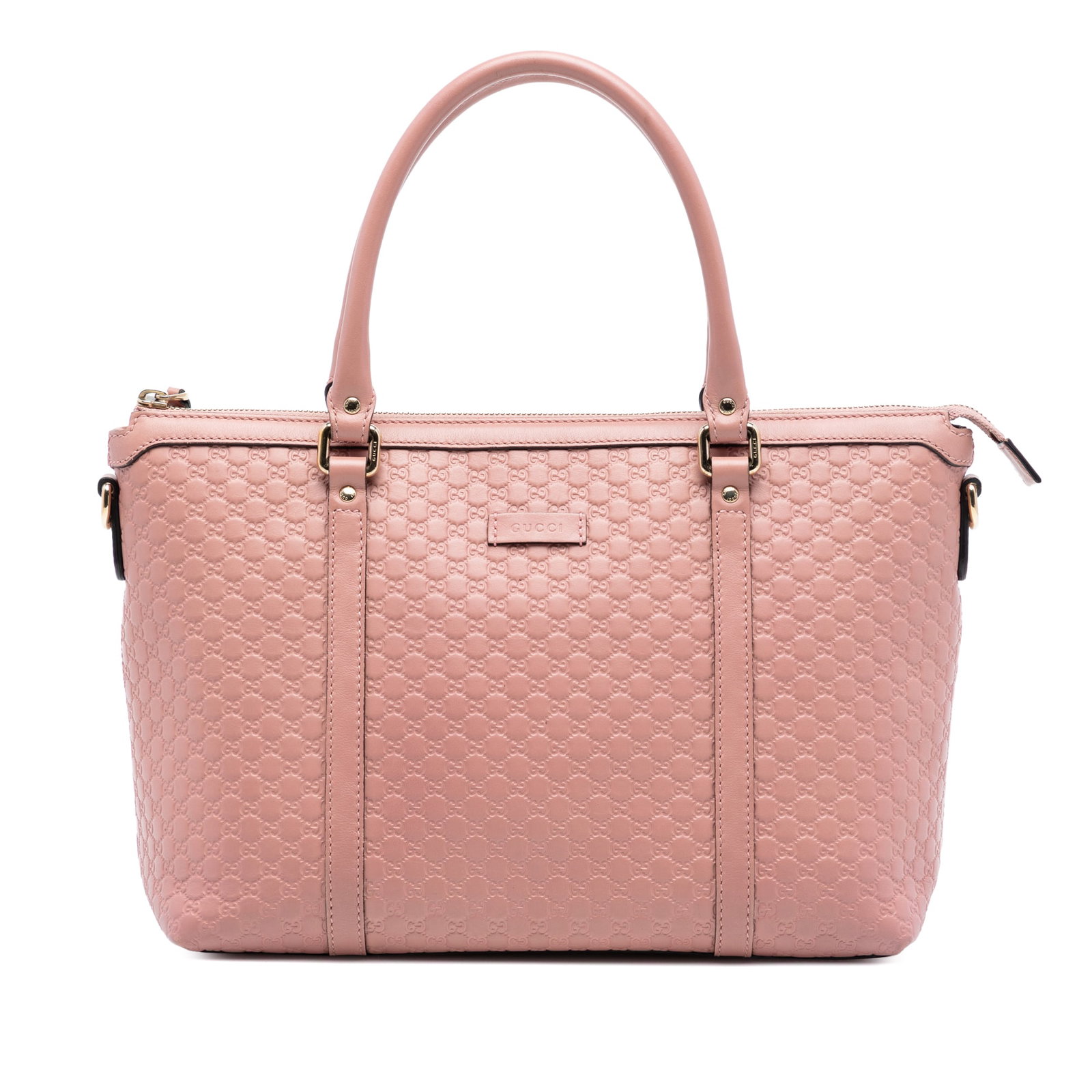 Gucci Joy Satchel Pink Microguccissima Embossed Leather Small Size (1 of 7)