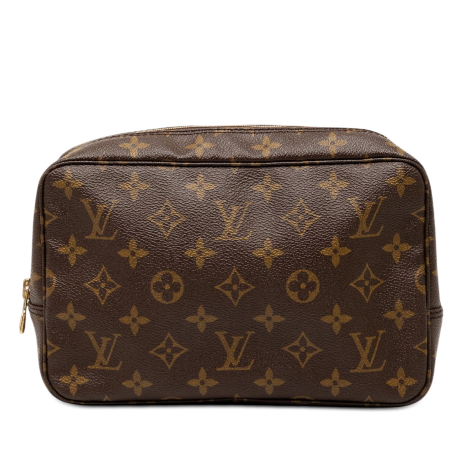 Louis Vuitton monogram canvas zip pouch Trousse Toilette 23: Louis Vuitton monogram canvas zip pouch Trousse Toilette 23 This Louis Vuitton Monogram Trousse Toilette 23 features the brand's signature monogram canvas exterior, a top zip closure, and an interior 