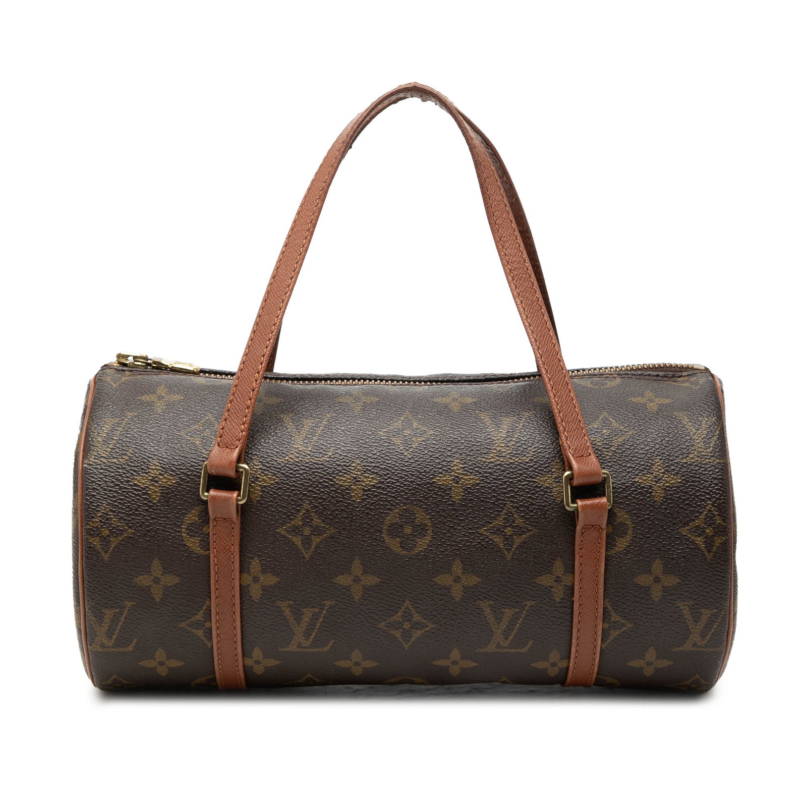 Louis Vuitton Monogram Canvas Papillon 26 Bag: Louis Vuitton Monogram Canvas Papillon 26 Bag The Louis Vuitton Monogram Papillon 26 is crafted from the brand's signature monogram canvas and features flat leather handles and a secure top zip closur