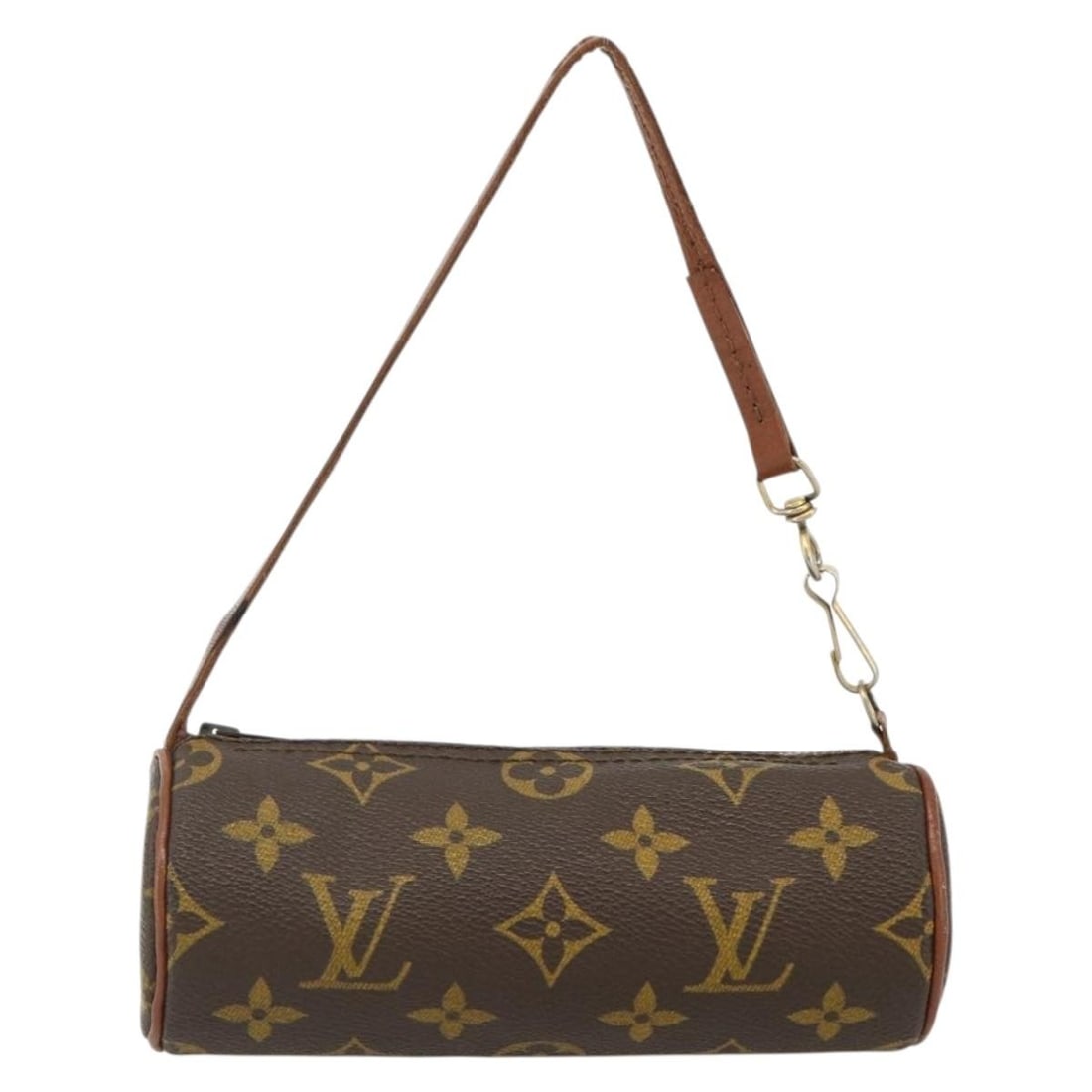 Louis Vuitton Monogram Canvas Papillon Pochette: Louis Vuitton Monogram Canvas Papillon Pochette This Louis Vuitton Papillon Pochette features the iconic Monogram canvas in brown, designed for women. The bag is crafted in France and offers a