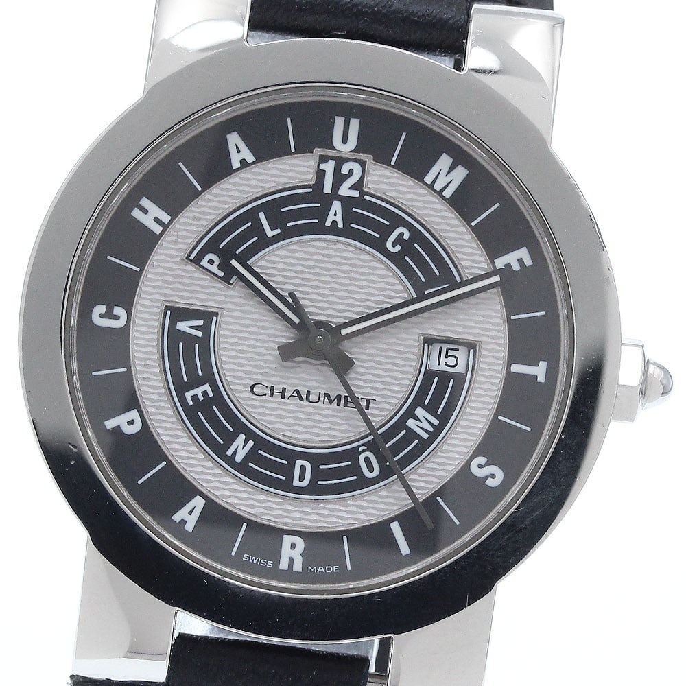 Chaumet Place Vendome quartz date wristwatch (1 of 6)