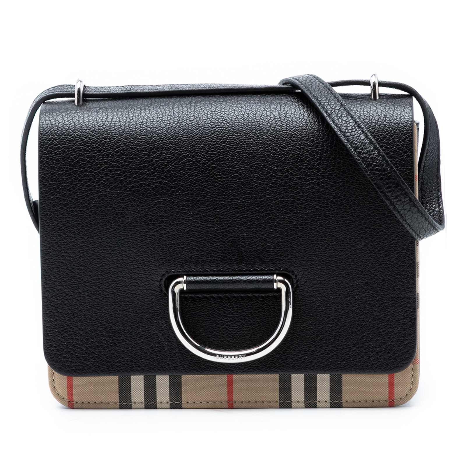 Burberry goatskin crossbody bag with D ring flap lock (1 of 7)