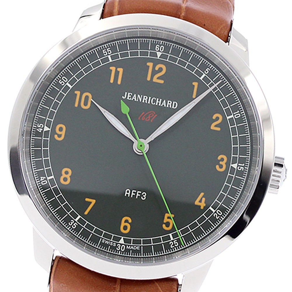 JEANRICHARD 1681 Ronde AFF3 automatic men's stainless steel watch (1 of 6)