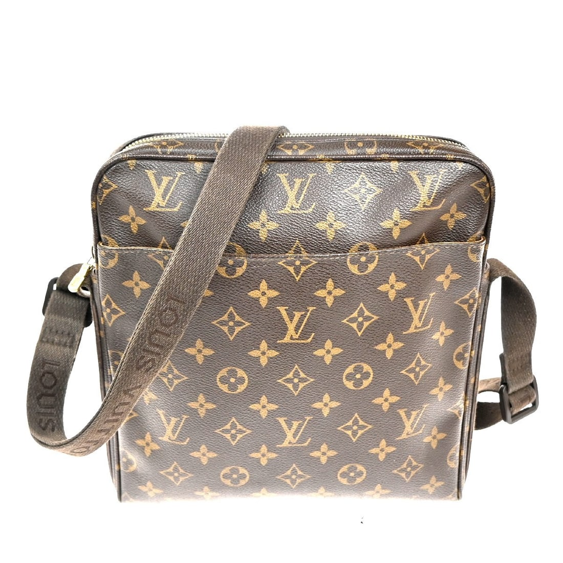 Louis Vuitton Monogram Canvas Trotteur Beaubourg Handbag Brown (1 of 18)