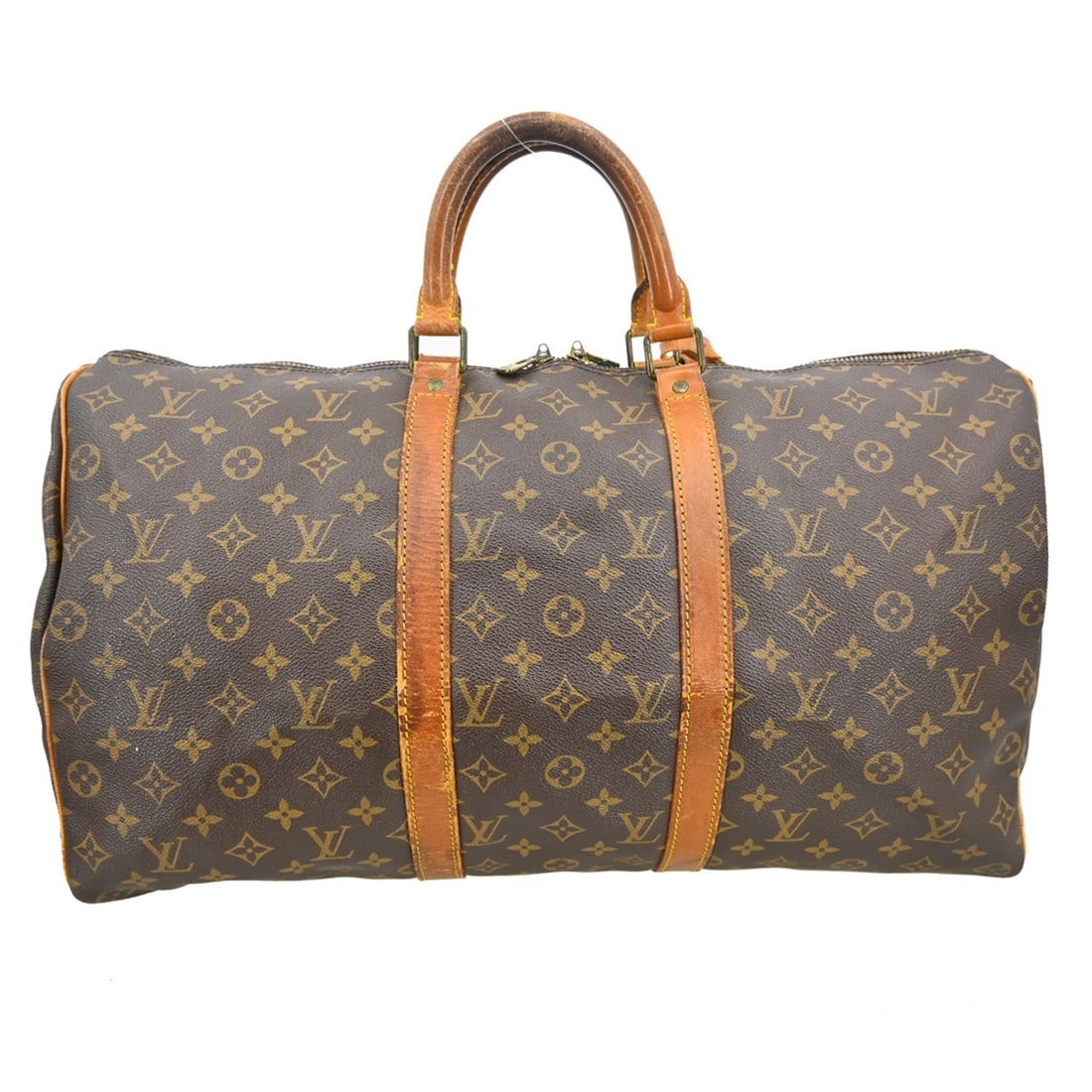Louis Vuitton Keepall Bandouliere 50 Monogram Canvas Travel Bag (1 of 18)