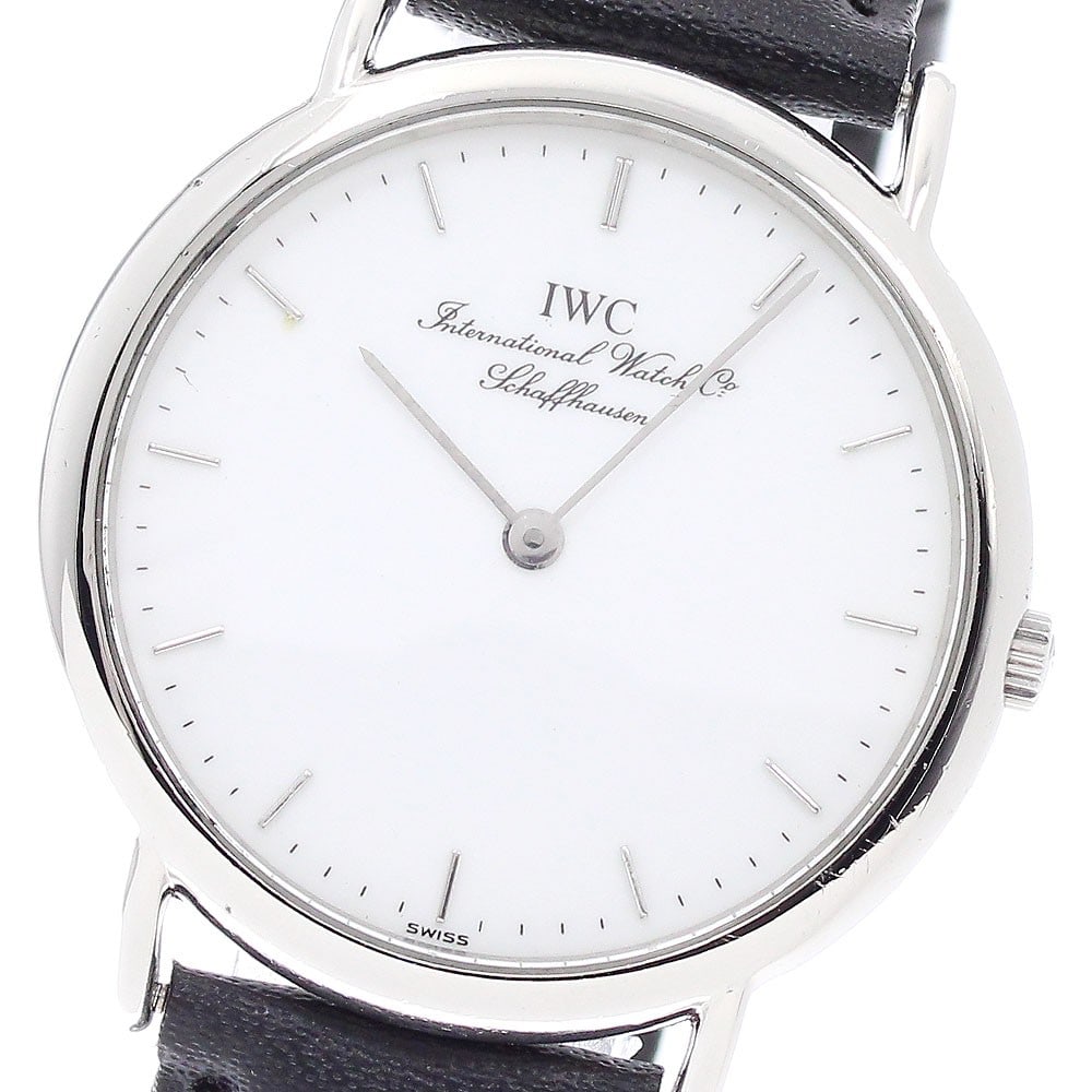 IWC Portofino Quartz Mens Stainless Steel Watch IW334103 (1 of 5)