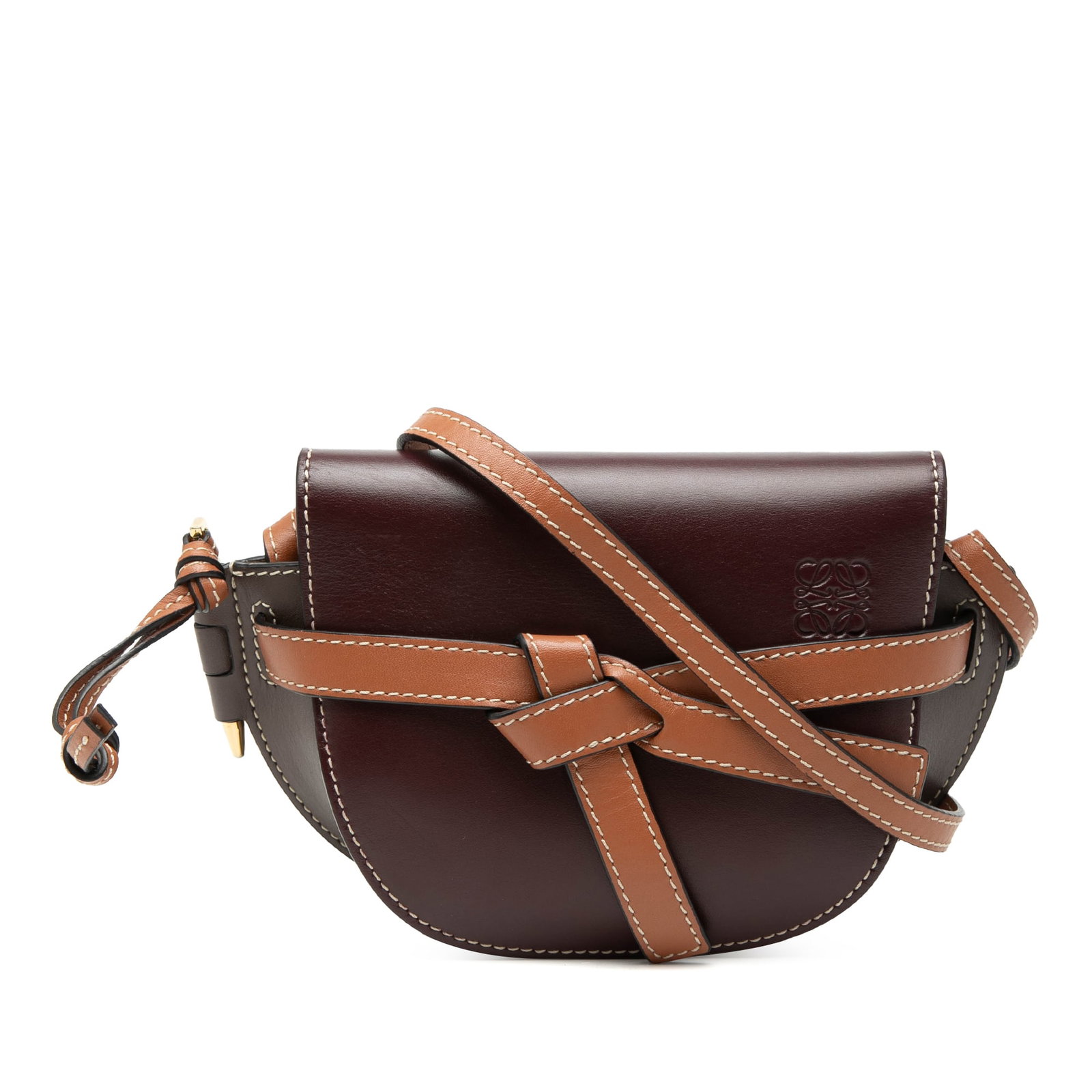 LOEWE Gate Mini Tricolor Leather Crossbody Bag (1 of 8)