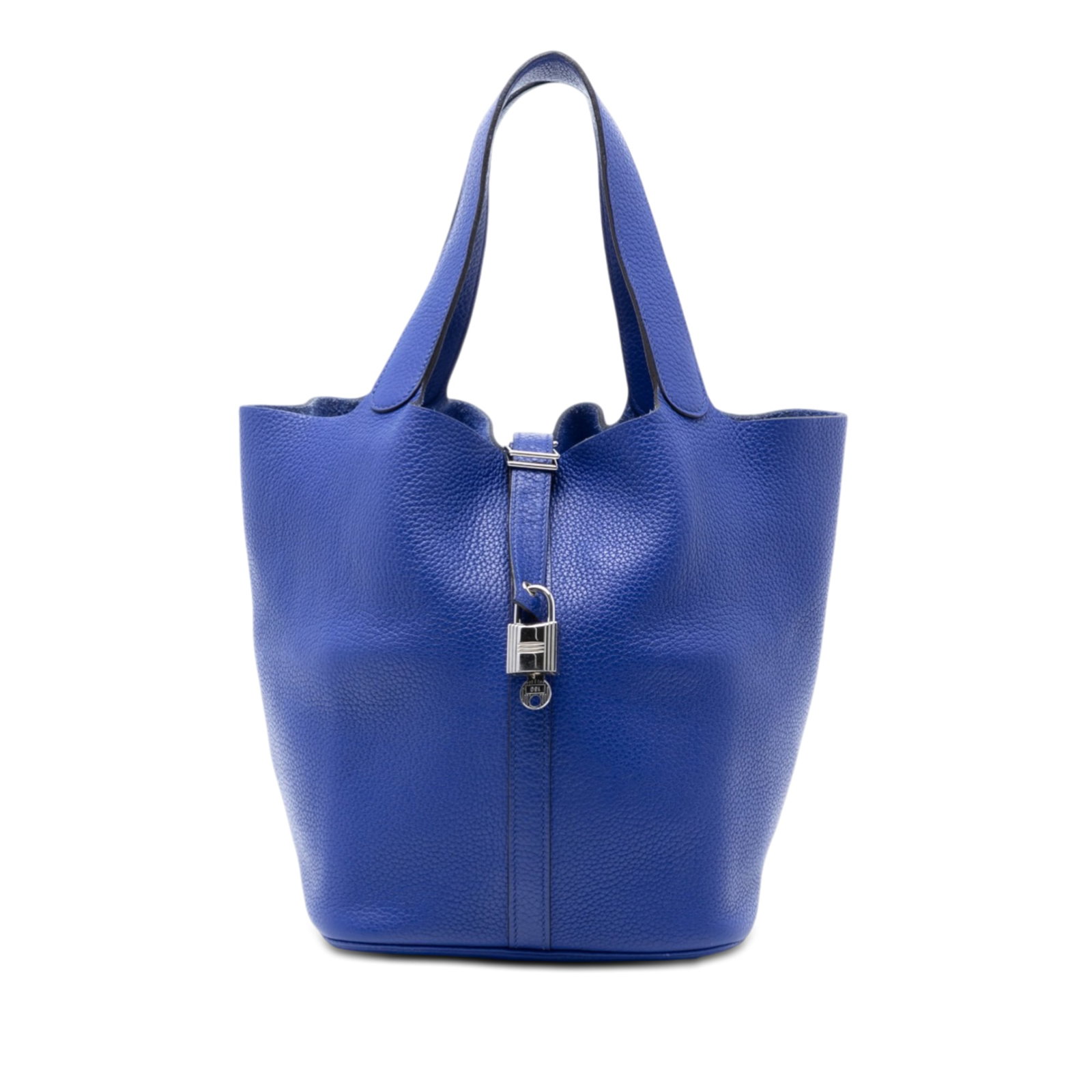 Hermes Picotin Lock 26 Bleu Electrique Clemence Leather Bag (1 of 7)