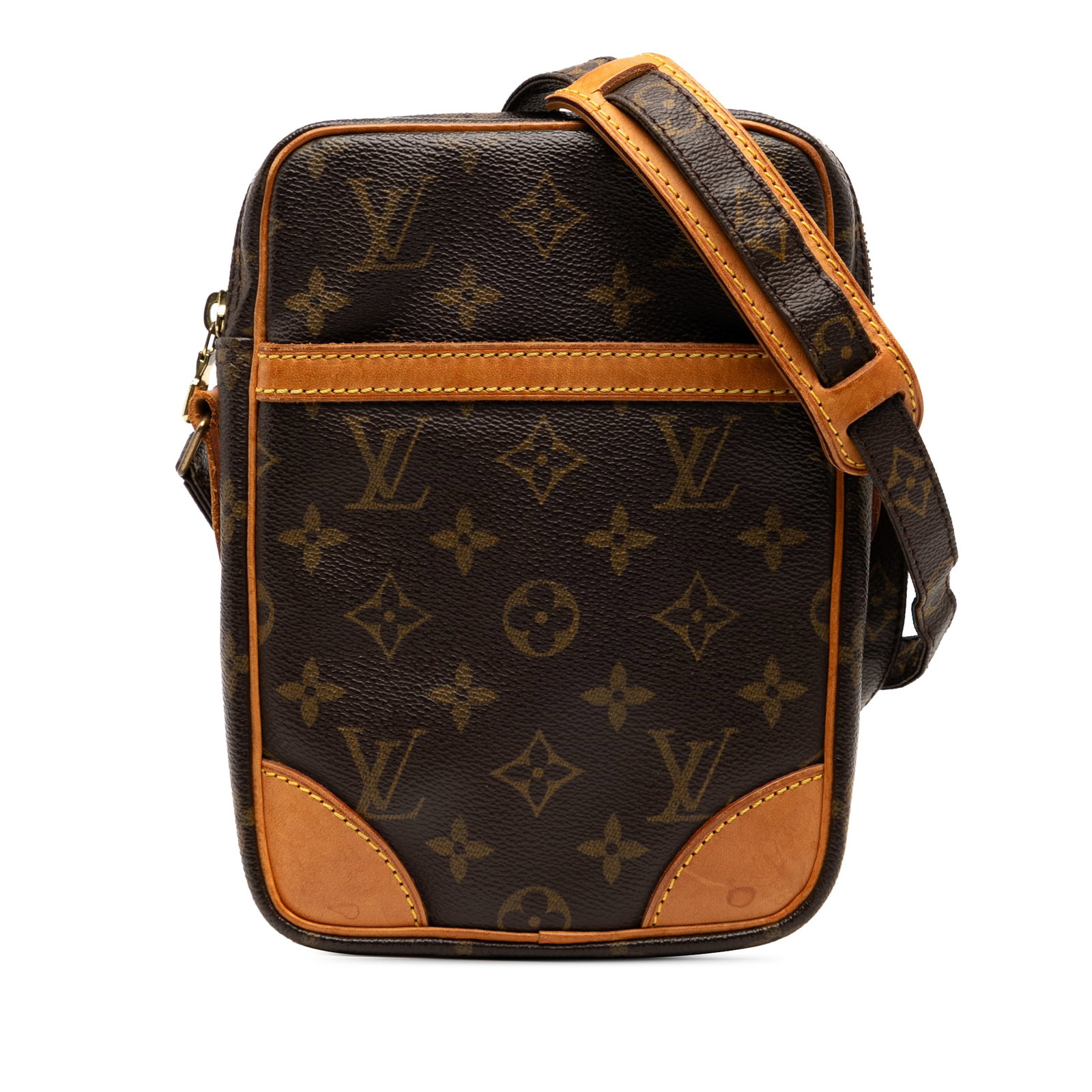 Louis Vuitton Monogram Danube Bag with Leather Trim (1 of 7)