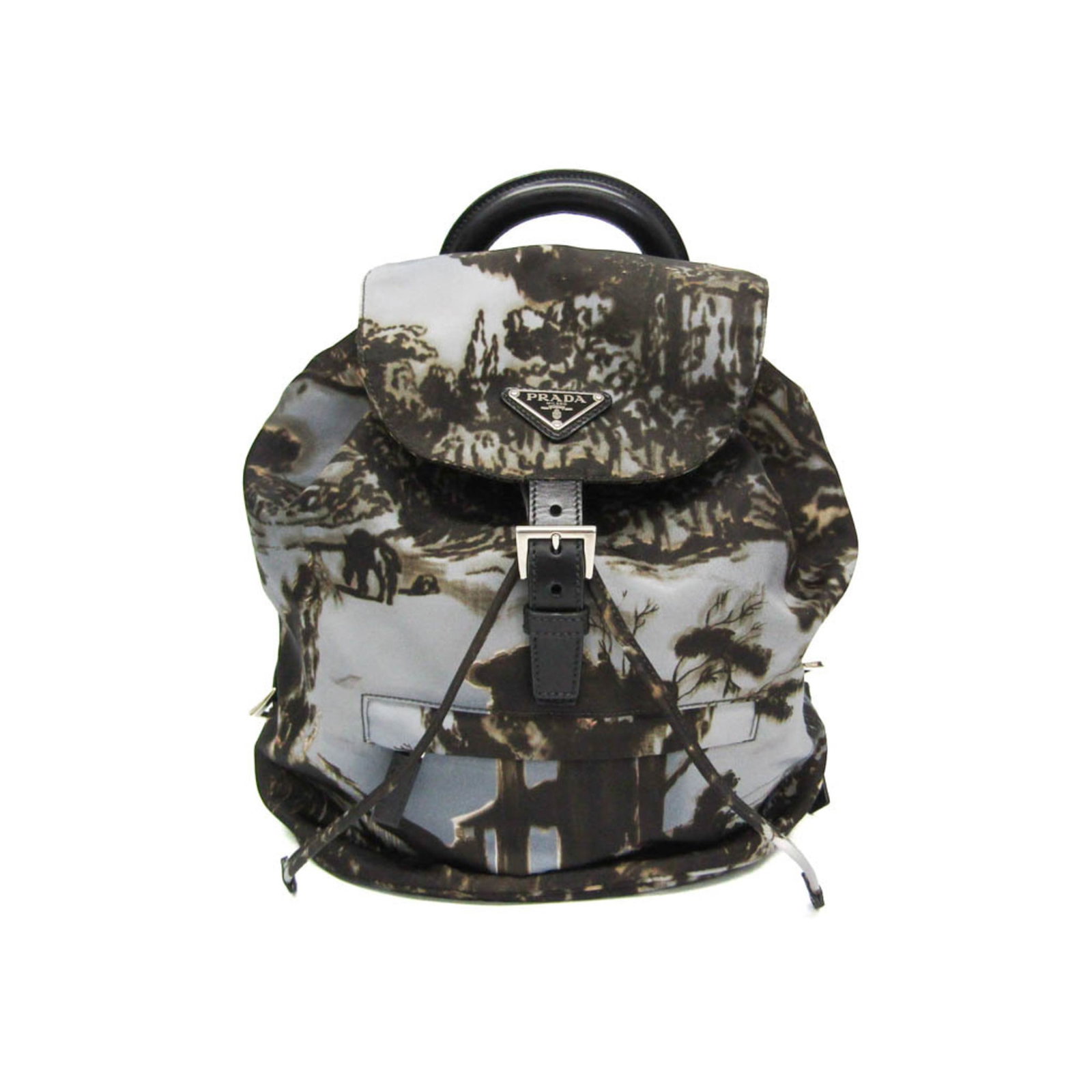 Prada Tessuto Nylon Camouflage Multicolour Unisex Backpack 25cm x 34cm x 14cm (1 of 18)