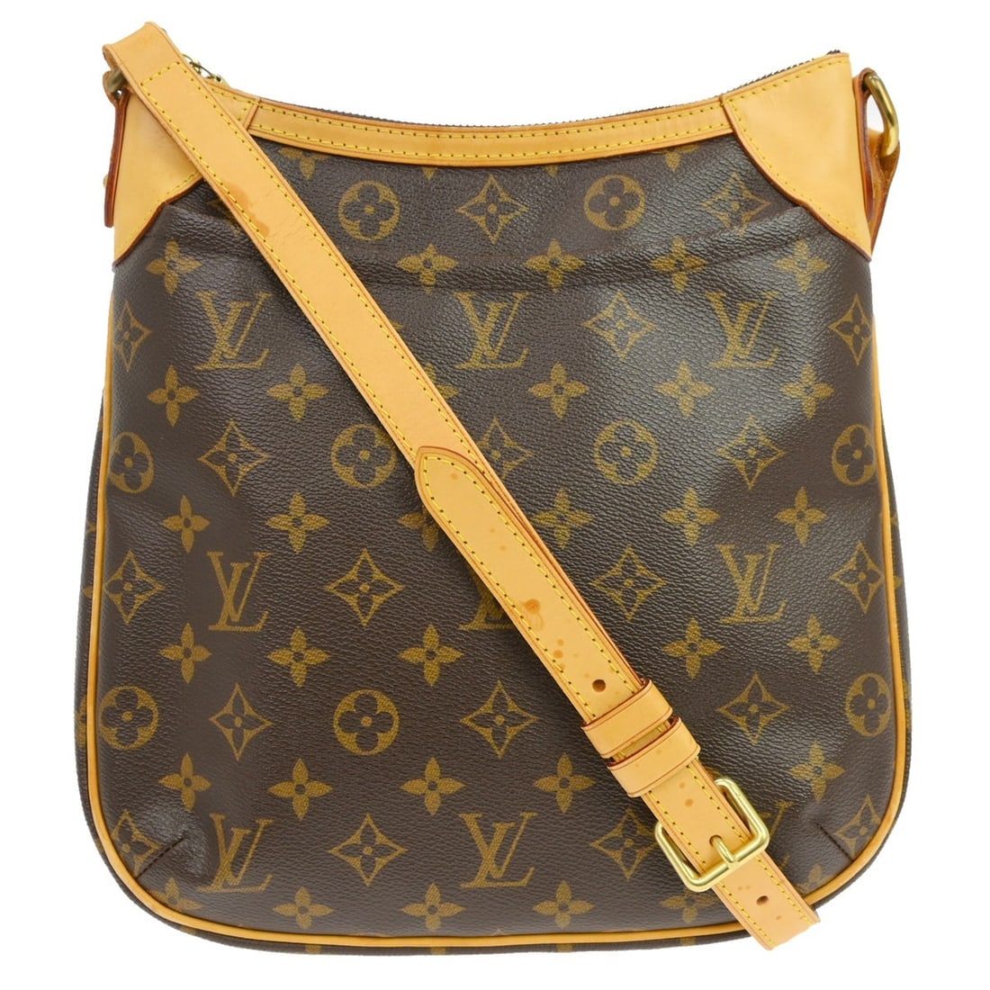 Louis Vuitton Odeon Monogram Canvas Handbag: Louis Vuitton Odeon Monogram Canvas Handbag The Louis Vuitton Odeon Handbag features the iconic Monogram Canvas in a classic brown color. Designed for unisex use, this vintage piece originates from