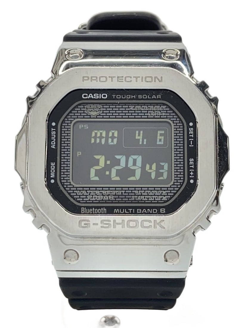 Casio G Shock GMW B5000 Square Tough Solar Men's Wristwatch: Casio G Shock GMW B5000 Square Tough Solar Men's Wristwatch This CASIO G-SHOCK Full Metal Model Square Tough Solar GMW-B5000 is a men's wristwatch designed for durability and style. Made in Japan, thi
