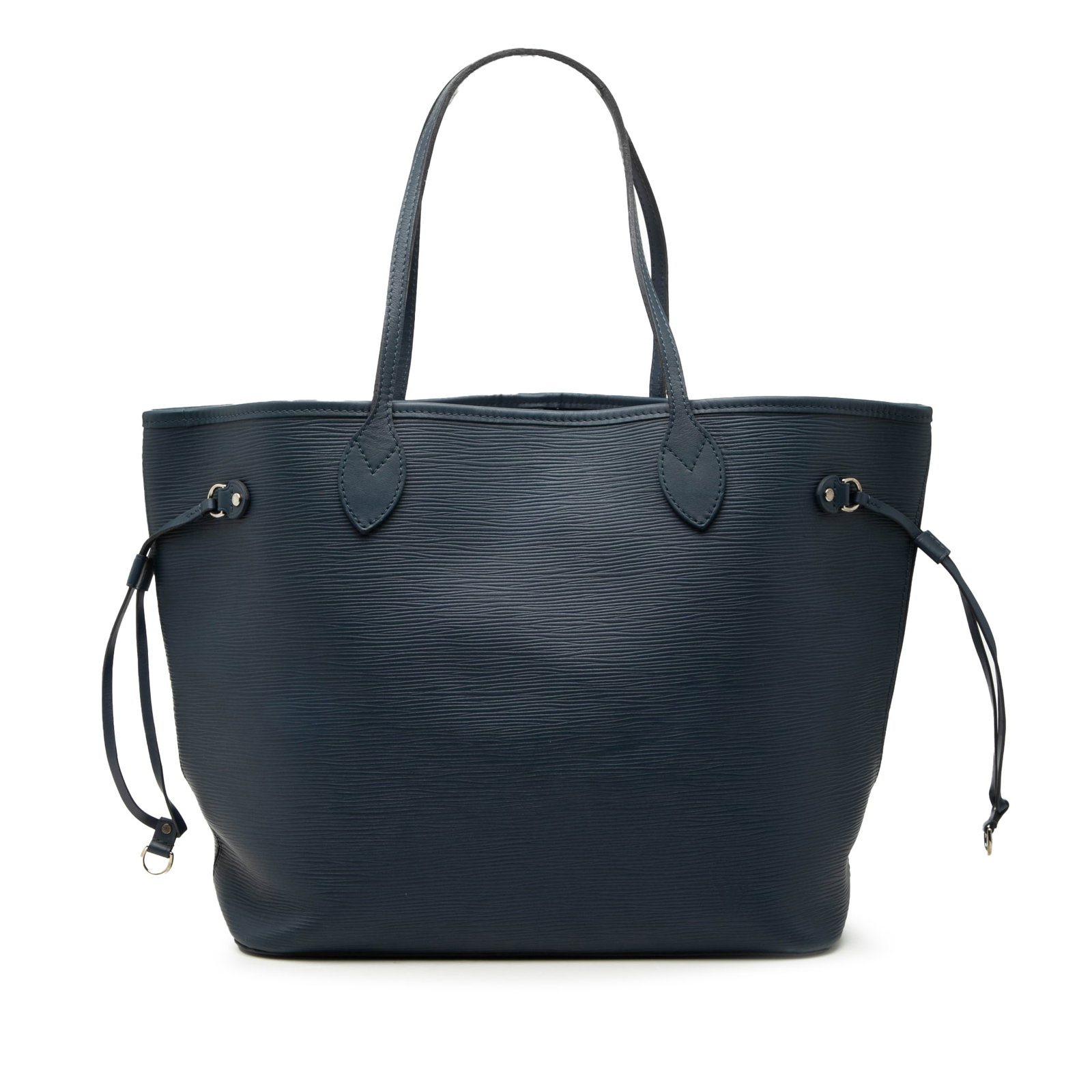 Louis Vuitton Epi leather Neverfull MM blue tote bag (1 of 8)