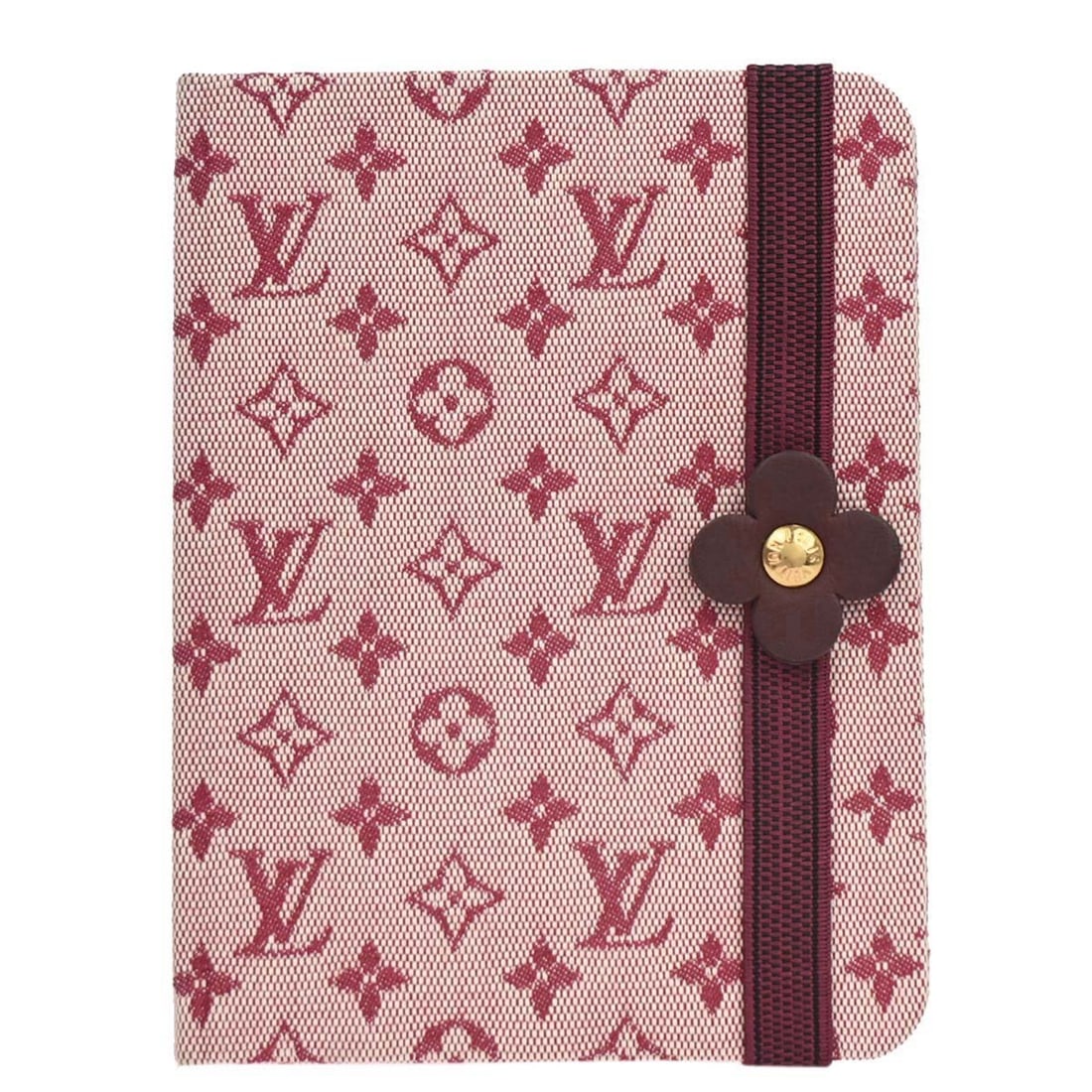Louis Vuitton Mini Carnet MM Bordeaux Notebook R20835 (1 of 15)