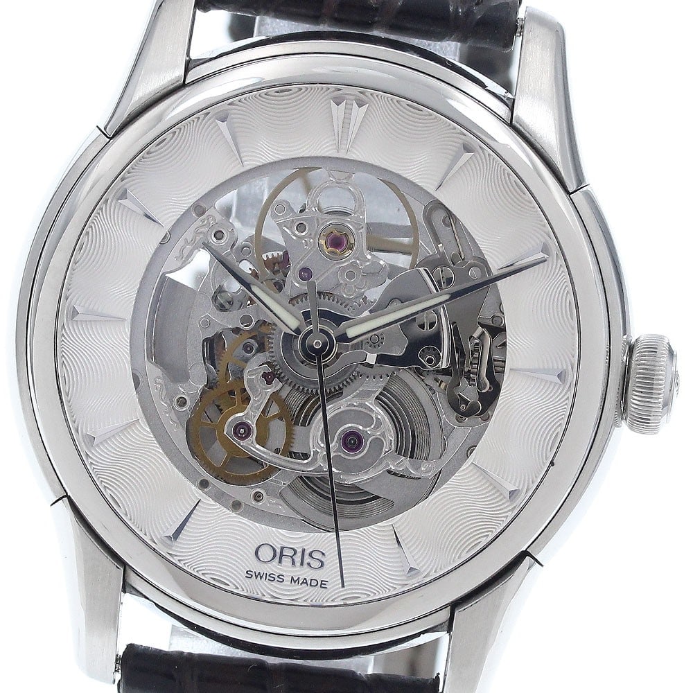 ORIS Artelier Skeleton 7670 Automatic Men's Wristwatch (1 of 6)