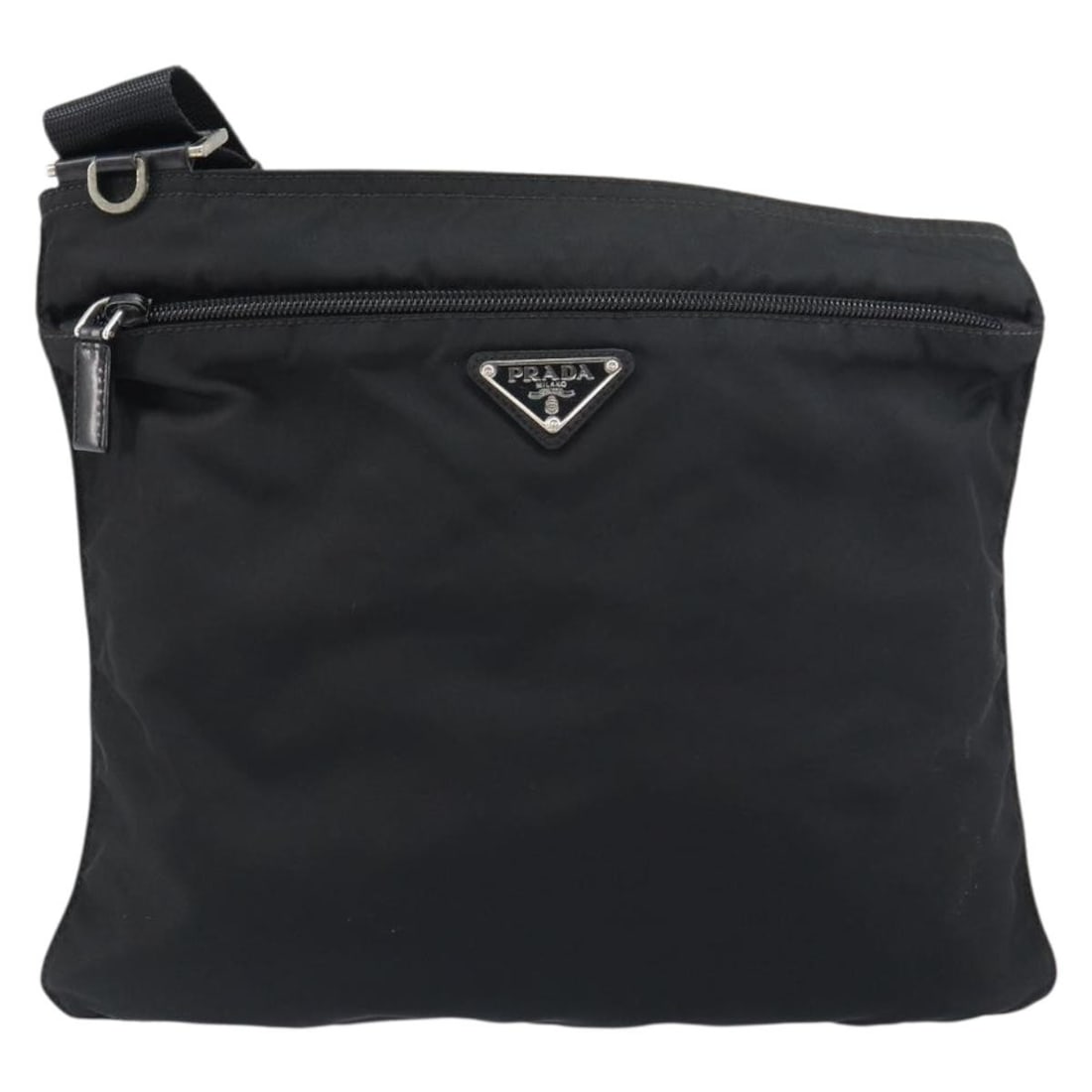 Prada Tessuto Nylon Messenger Bag Front Pocket (1 of 18)