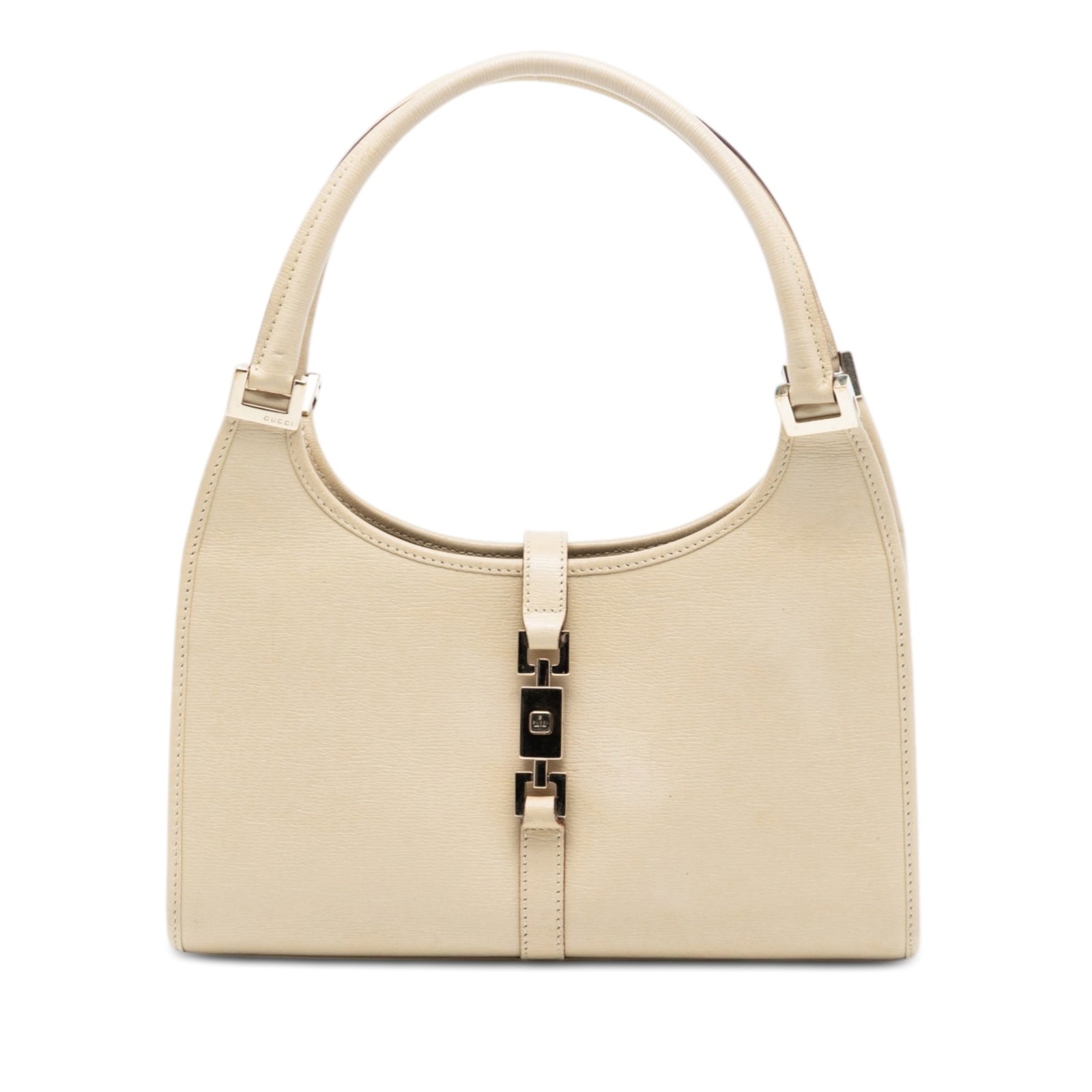 Gucci Jackie Bardot white leather handbag (1 of 7)