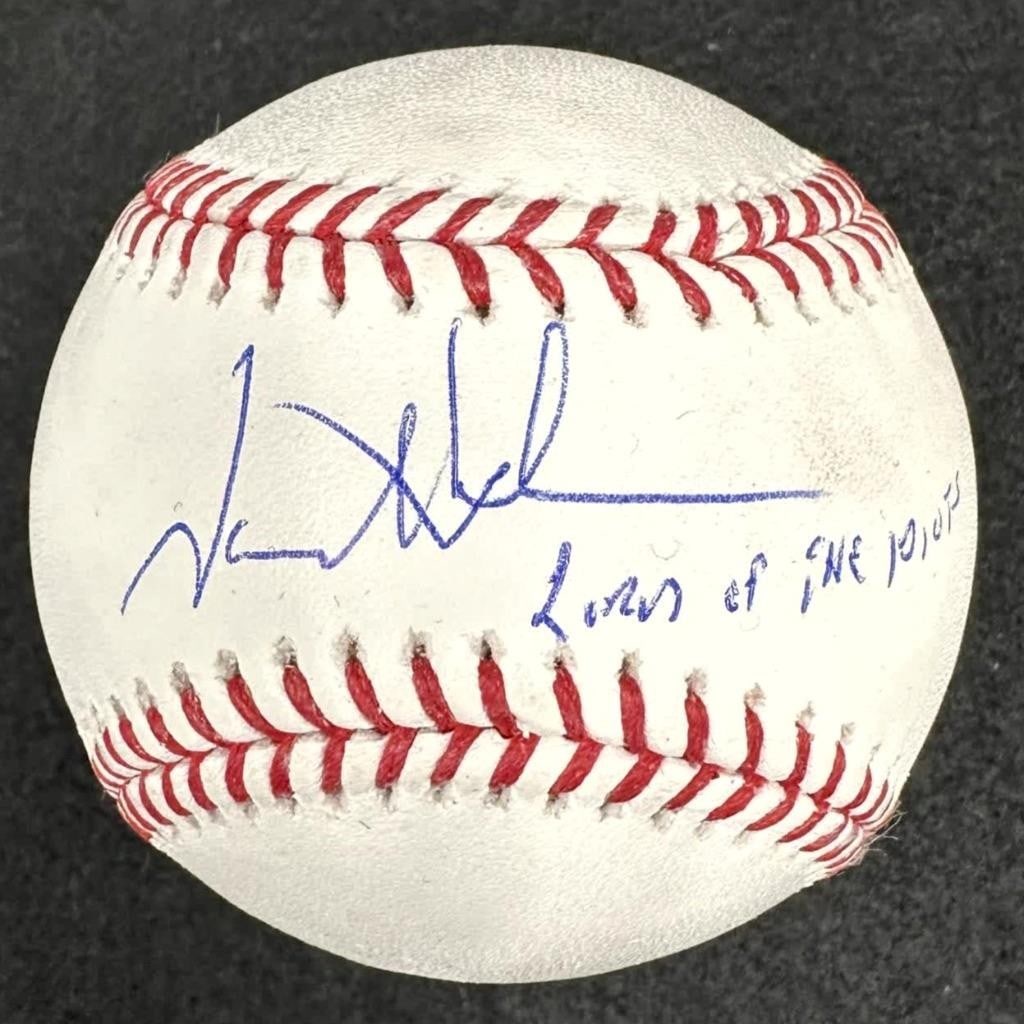 Jason Alexander autographed Seinfeld baseball authenticated by Beckett (1 of 4)