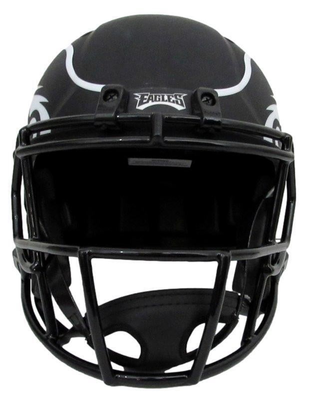 Brian Dawkins Signed Full Size Lunar Eclipse Helmet Eagles BAS Authentic - 3