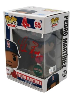 Pedro Martinez signed Funko POP 55 Red Sox BAS Beckett (1 of 10)