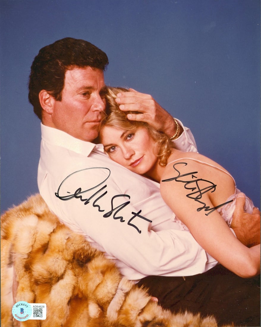 William Shatner Cybill Shepherd Signed 8x10 Photo Secrets of a Married Man BAS (1 of 5)