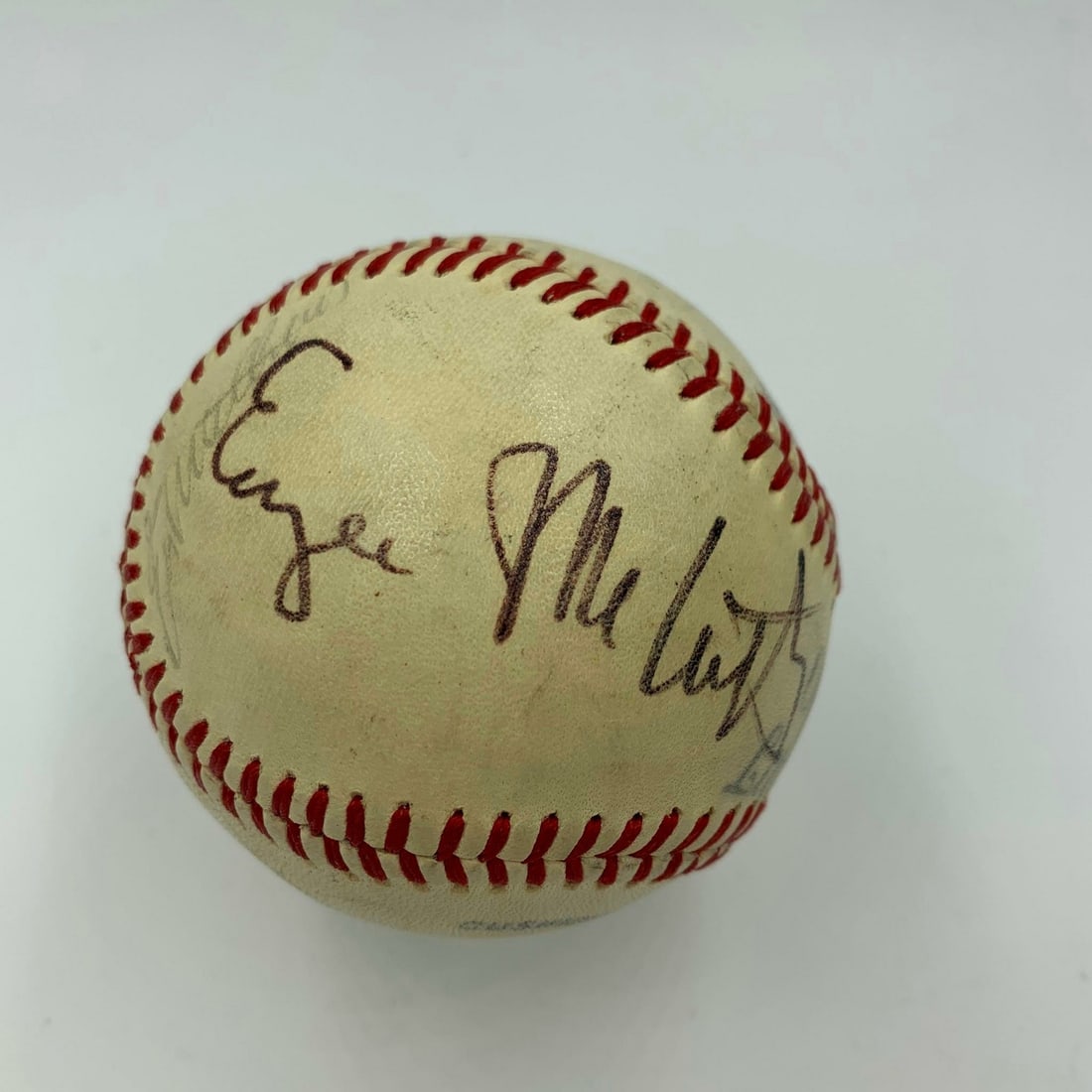 1968 Detroit Tigers Signed Baseball with 14 Signatures JSA Authenticated (1 of 9)