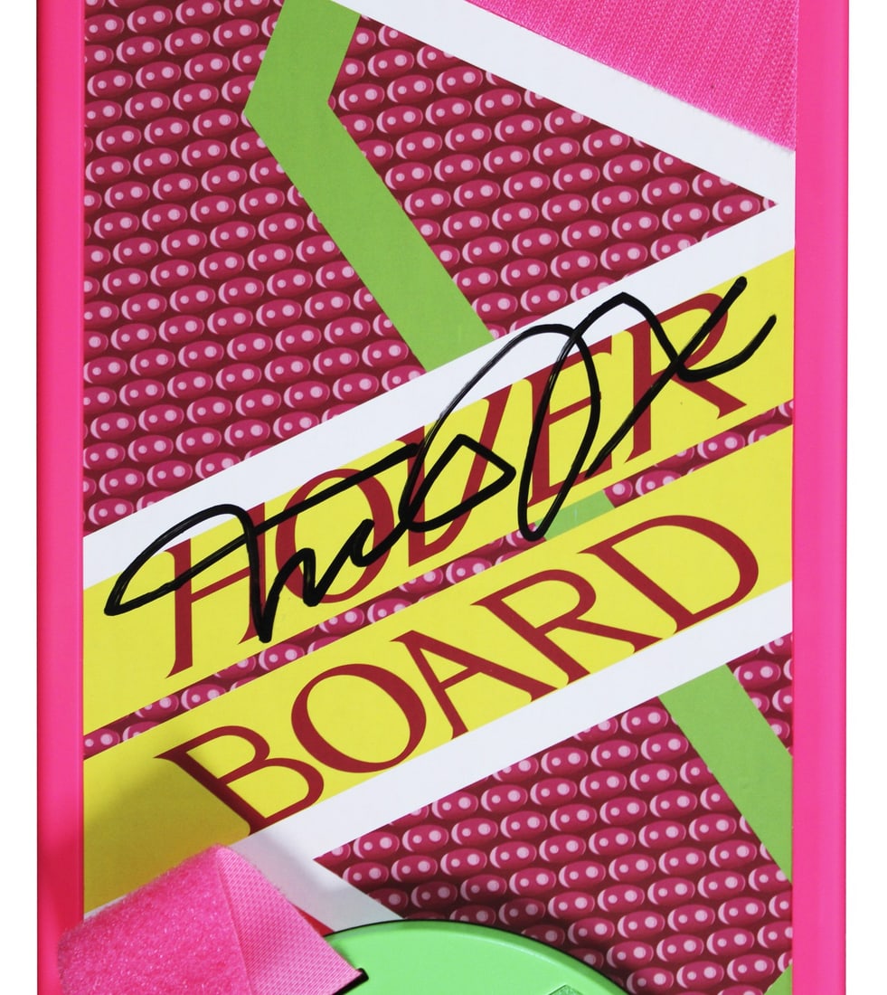 Hoverboard Signed by Michael J. Fox with Beckett Authentication - 2