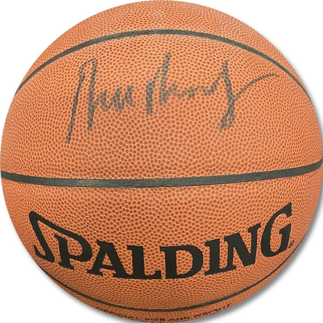 Autographed Basketball Bill Bradley JSA Authenticated Knicks Forward (1 of 4)