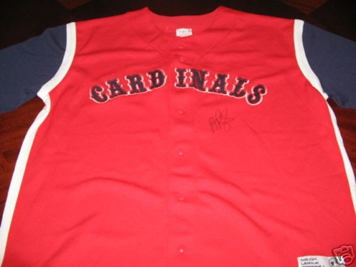 Signed Albert Pujols Cardinals Majestic Baseball Jersey (1 of 2)