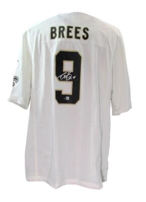 Drew Brees signed Nike On Field Saints jersey BAS Beckett XL (1 of 8)