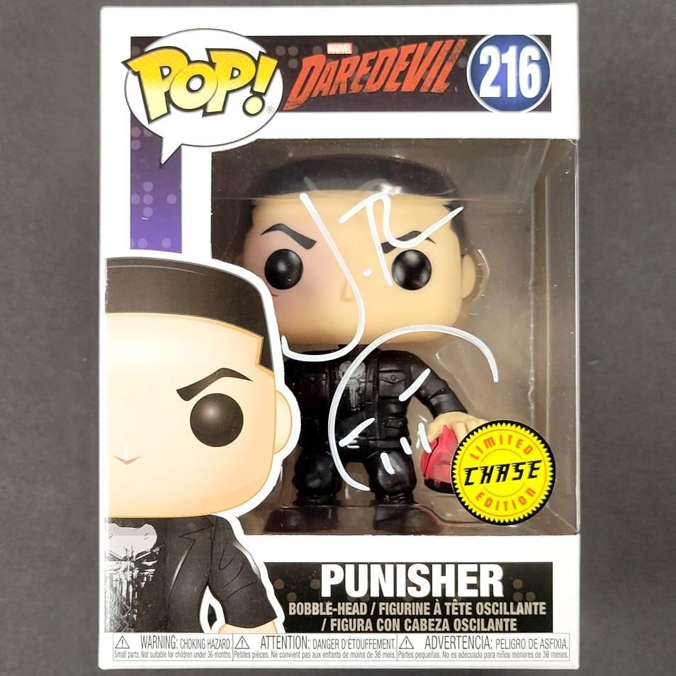 Beckett Witness Holo Jon Bernthal Punisher Funko Pop Daredevil Signed (1 of 7)