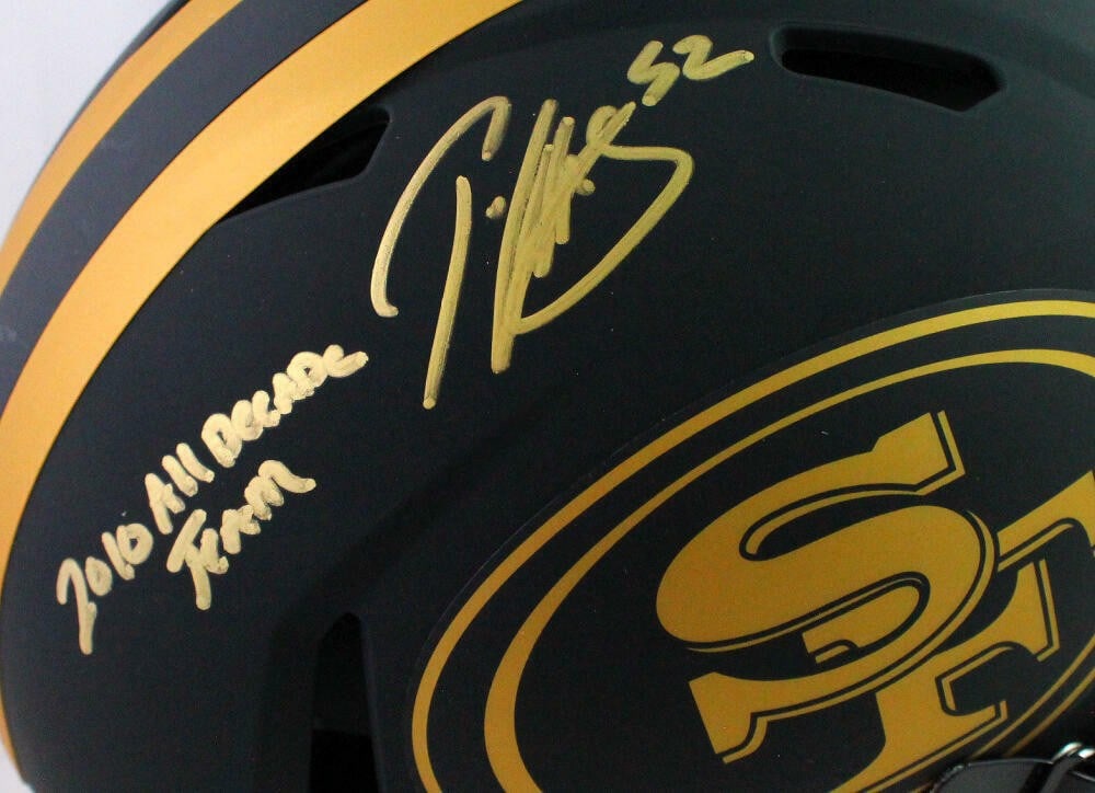 Patrick Willis Signed 49ers Eclipse Authentic Full Size Helmet Beckett Authenticated - 2