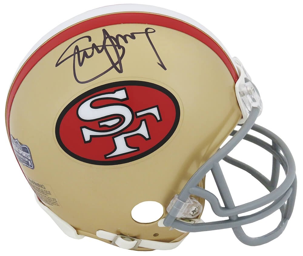 Steve Young Signed 49ers Riddell Mini Helmet with COA: Steve Young Signed 49ers Riddell Mini Helmet with COA Steve Young Signed 49ers Riddell Mini Helmet with COA This is a Steve Young signed San Francisco 49ers Riddell VSR4 mini helmet. The item is an or