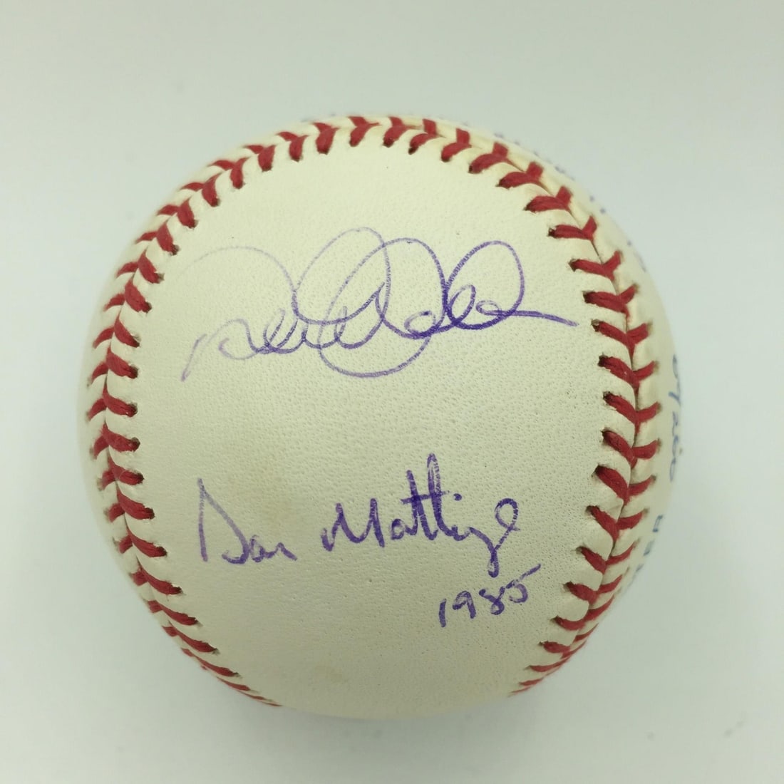 New York Yankees MVPs Signed Baseball Derek Jeter Yogi Berra PSA/DNA (1 of 11)