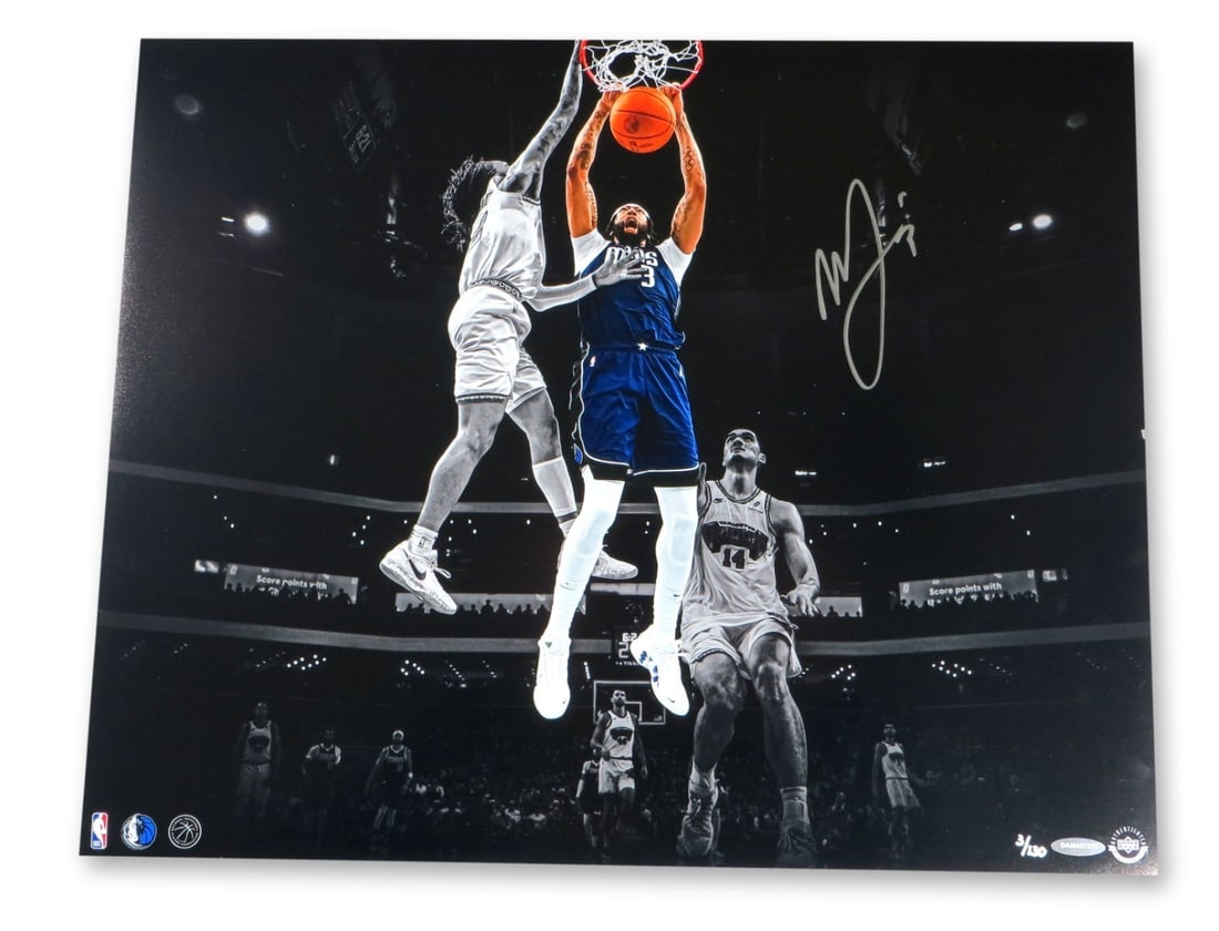 Anthony Davis Autographed 16X20 Photo Upper Deck Authenticated 3/130 (1 of 4)